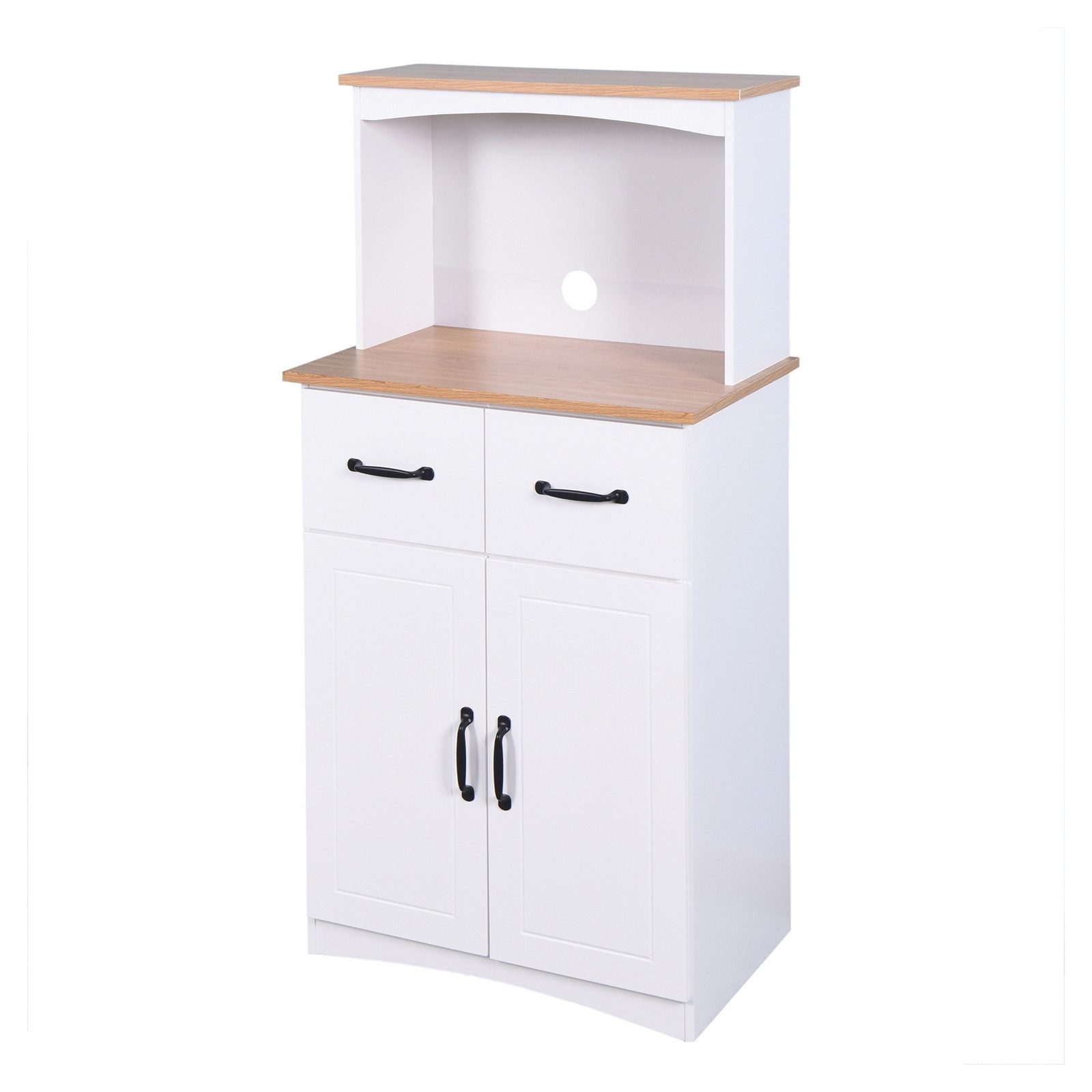 HTI-Living Midischrank Küchenschrank Landhausstil Weiß (Stück, günstig online kaufen