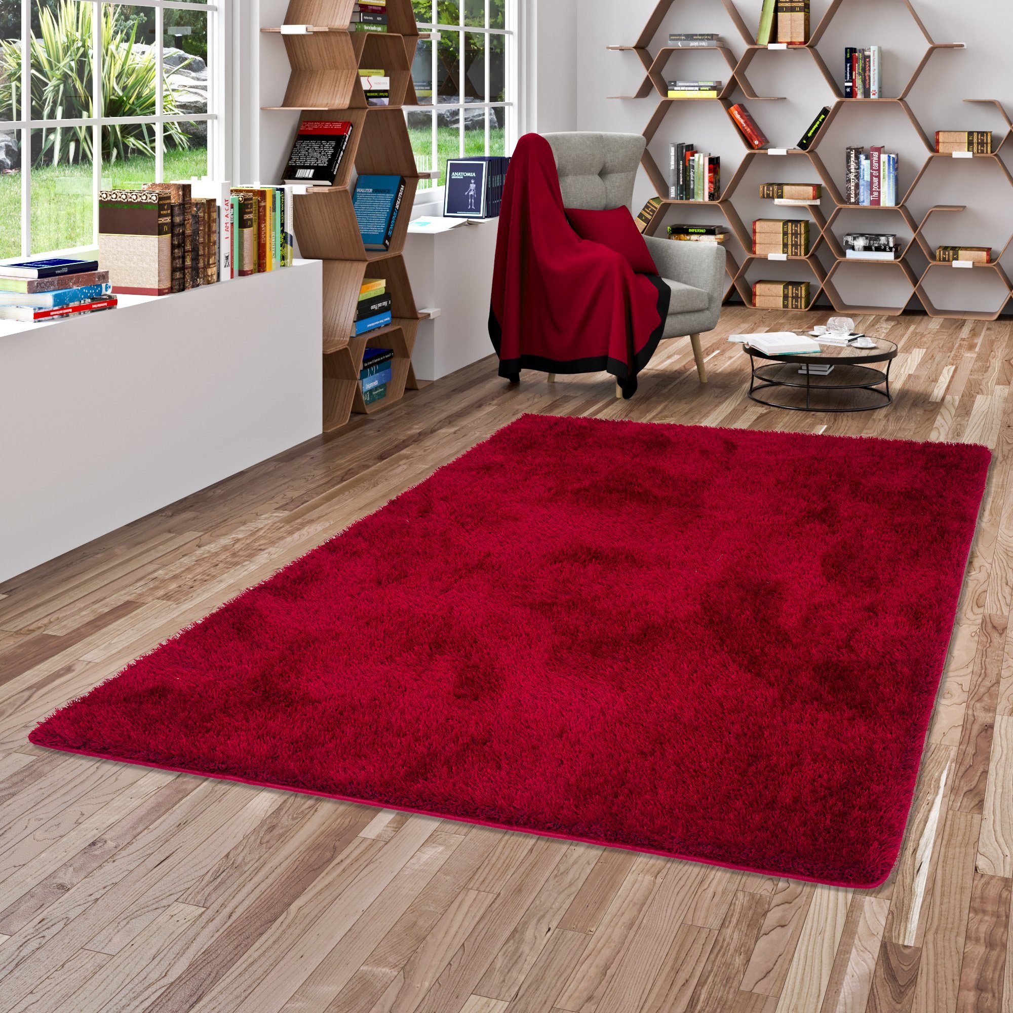 Snapstyle Hochflor-Teppich Hochflor Shaggy Teppich Luxus Feeling Mix, Recht günstig online kaufen