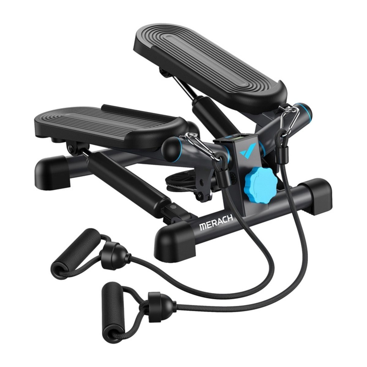 MERACH Mini-Heimtrainer MERACH MR-2354B2 Stepper (Schwarz)
