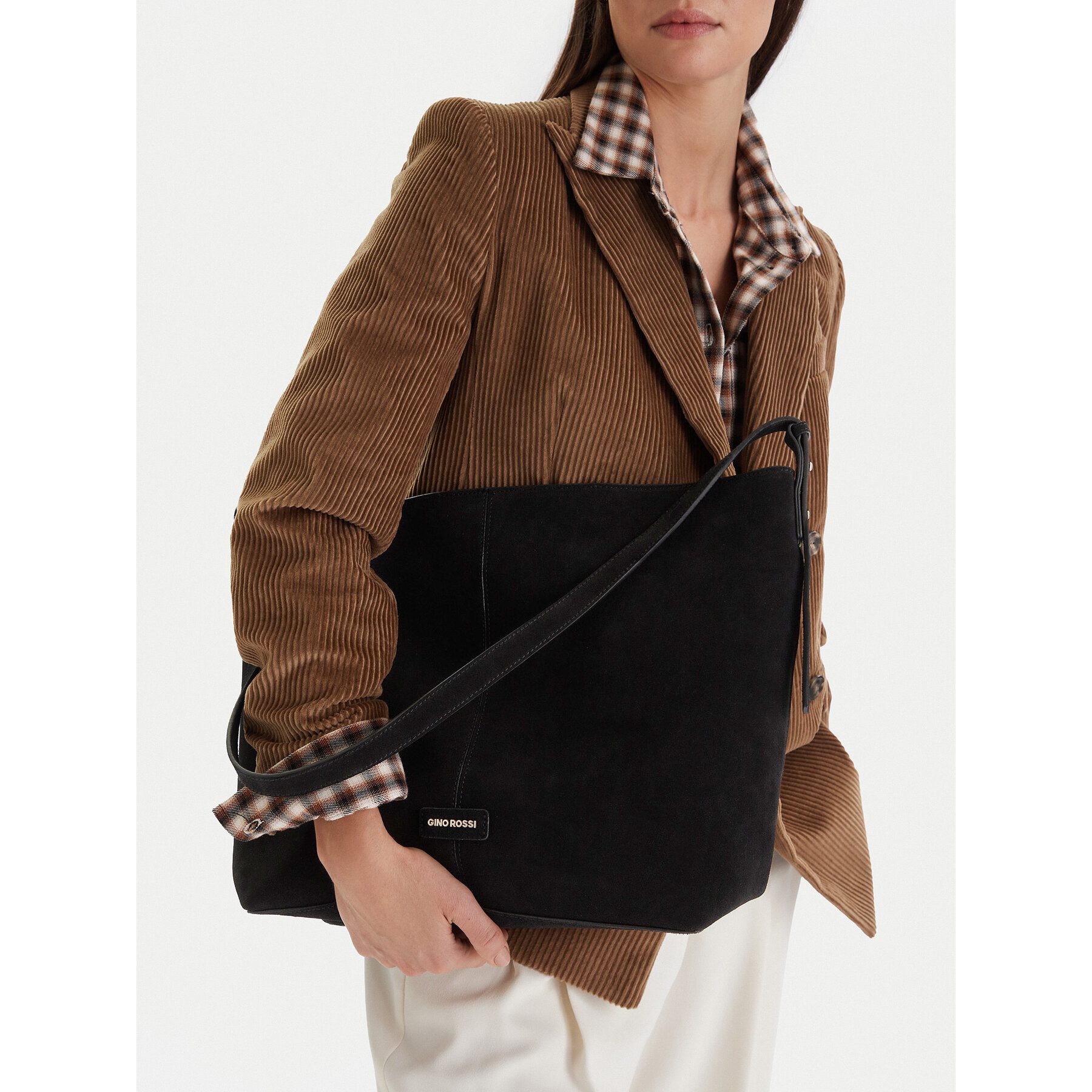 GINO ROSSI Umhängetasche Gino Rossi Damen Tasche Schwarz