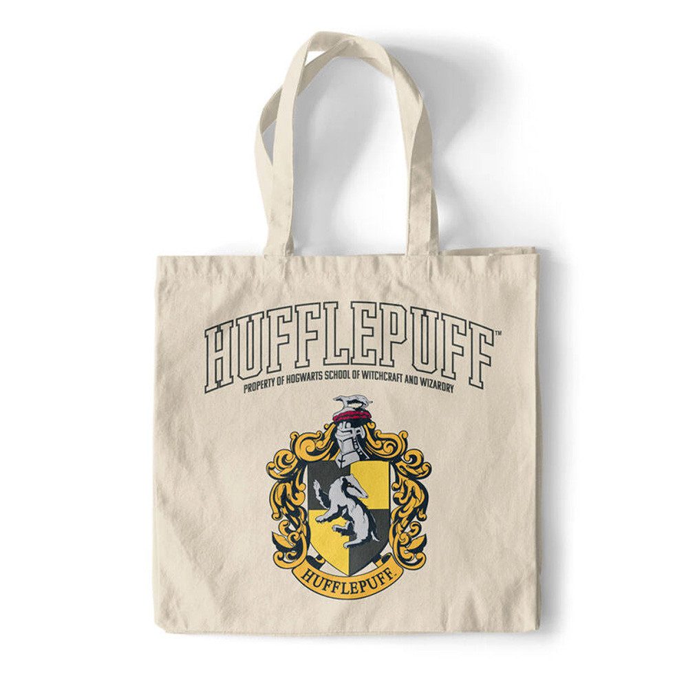 Harry Potter Shopper Hufflepuff Tote Bag, Hogwarts House Einkaufstasche