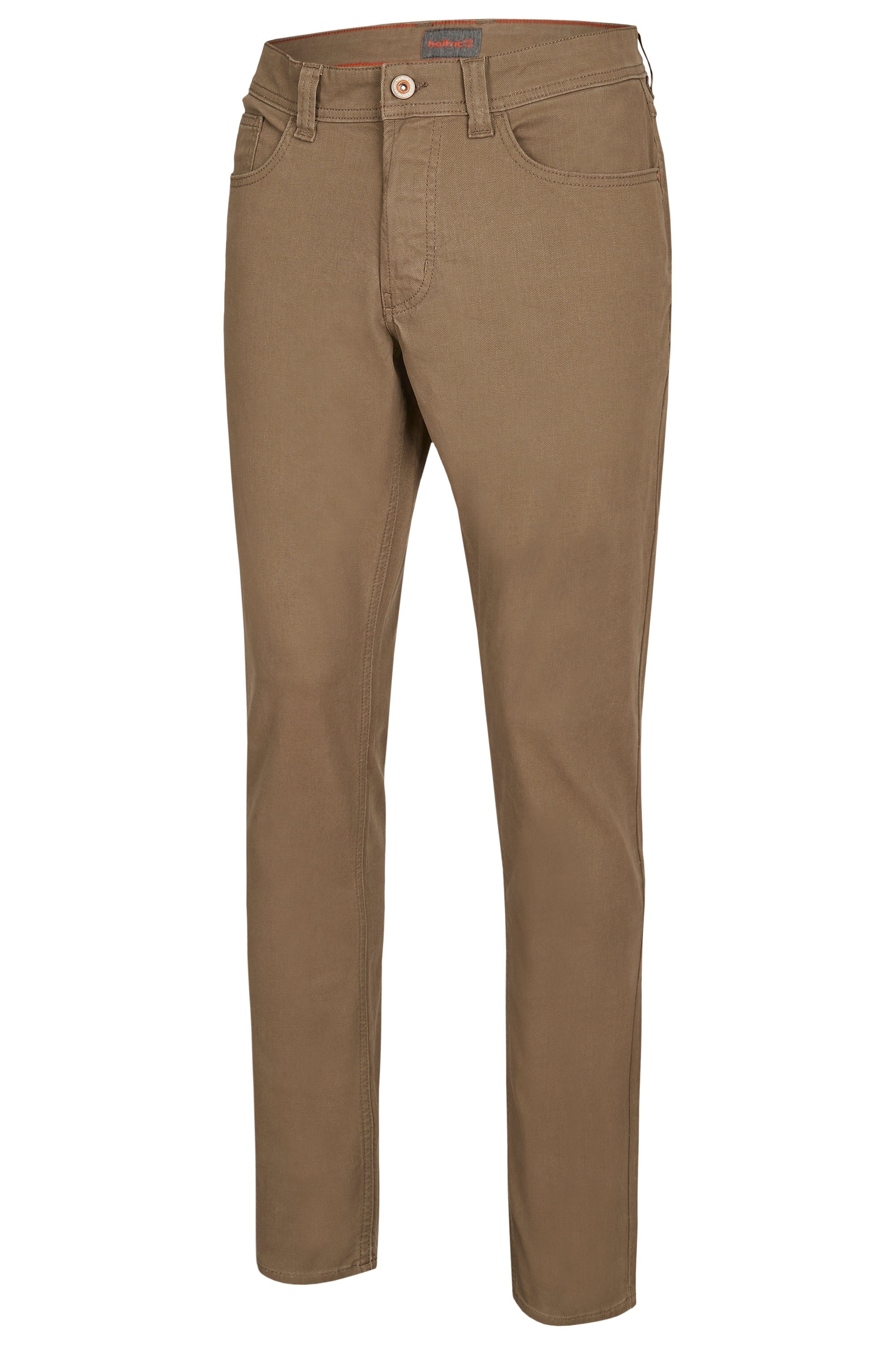 Hattric Hattric 5-Pocket-Hose Harris Structure dk beige 5-Pocket-Hose Herren