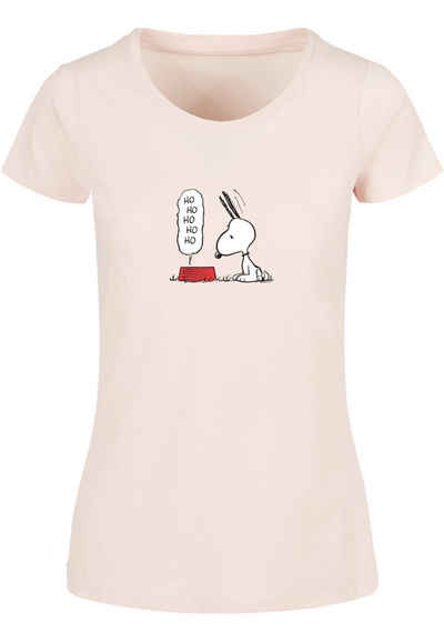 Merchcode T-Shirt Merchcode Damen Ladies Peanuts Hungry Snoopy Basic Tee (1-tlg)