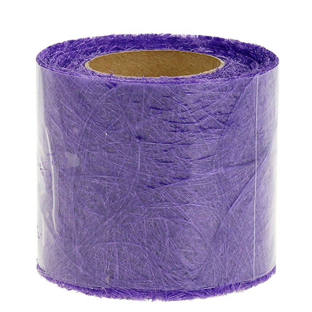 Florists Products Tischläufer Vlies 8cm x 25m Lila Dekovlies Tischband Hochzeit Blumenstrauß