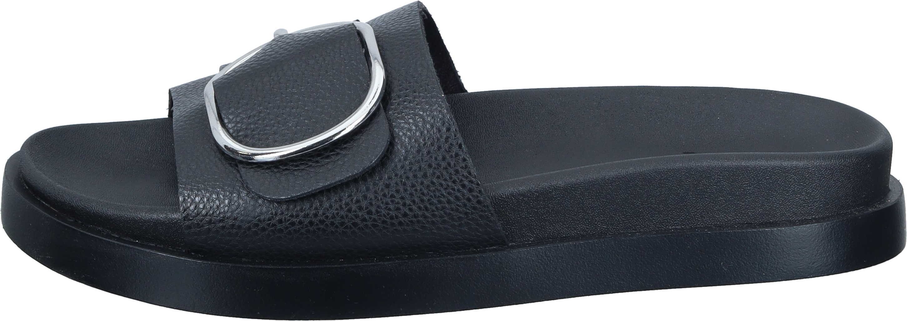 Rieker Pantoletten Pantolette aus echtem Leder günstig online kaufen