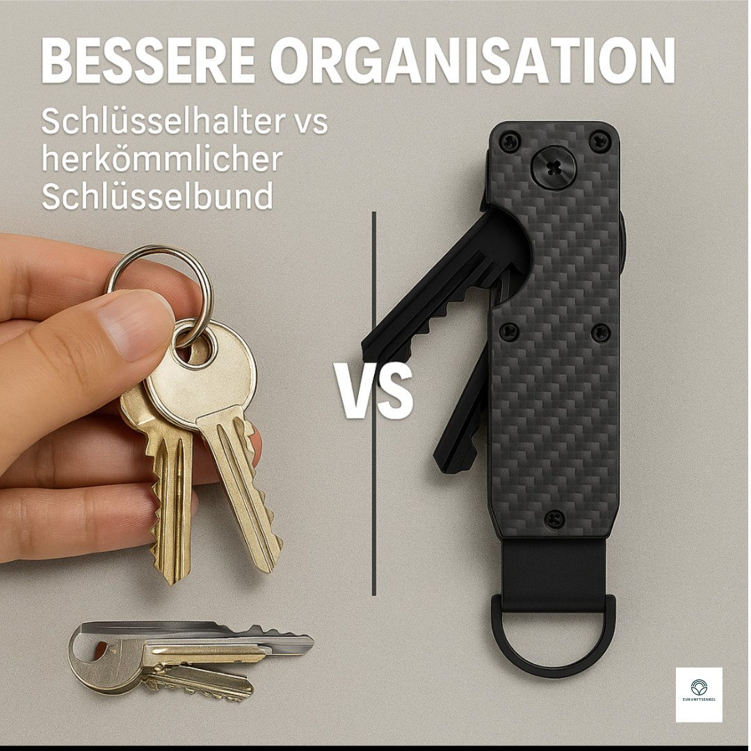 ZUKUNFTSENKEL Schlüsseltasche Schlüssel Organisierer Key Organizer (Schlüsseletui, Schlüsselbund)