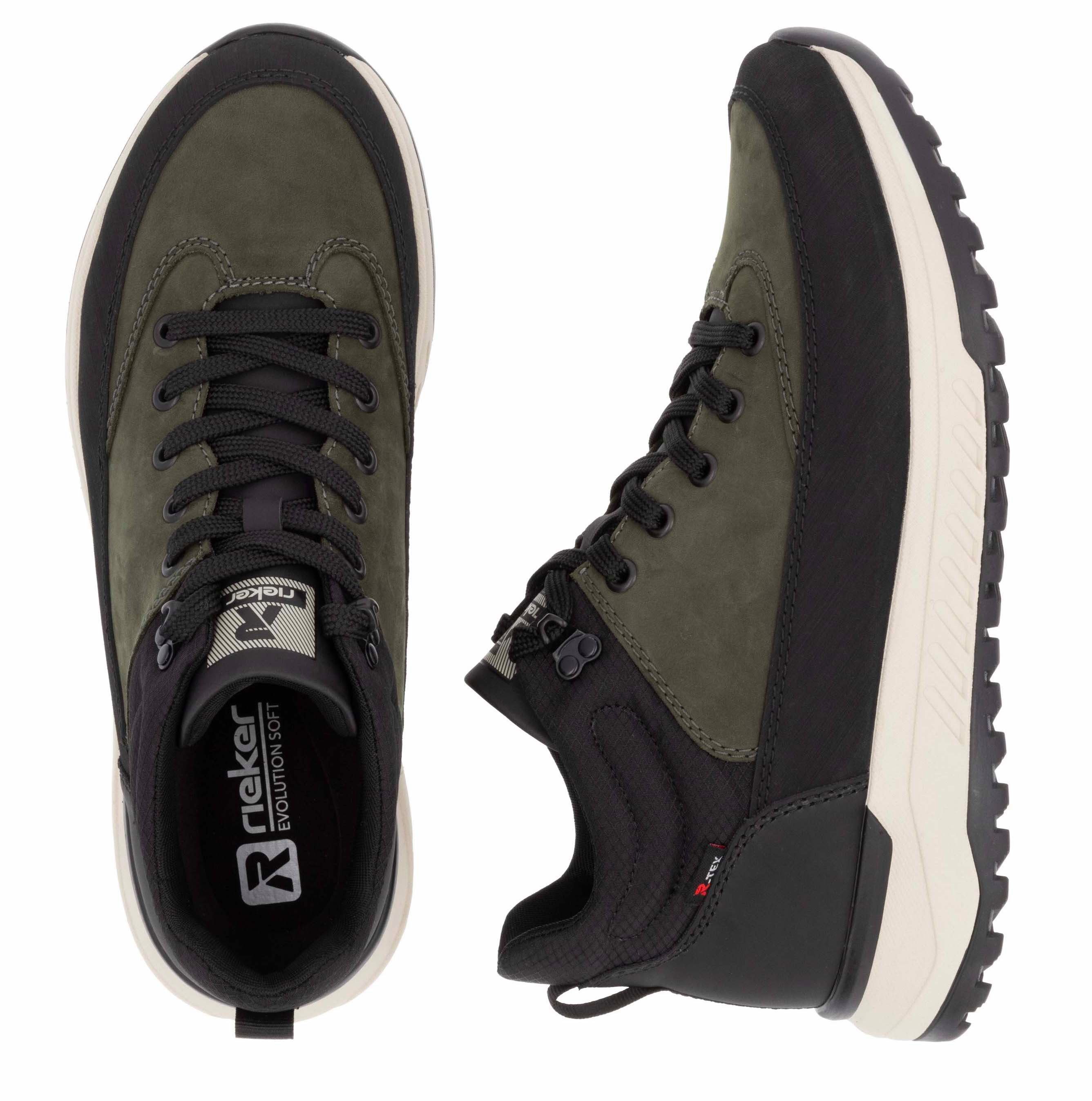 Rieker Sport Sneaker, Freizeitschuh, Outdoorschuh, Schnürboots mit TEX-Membran