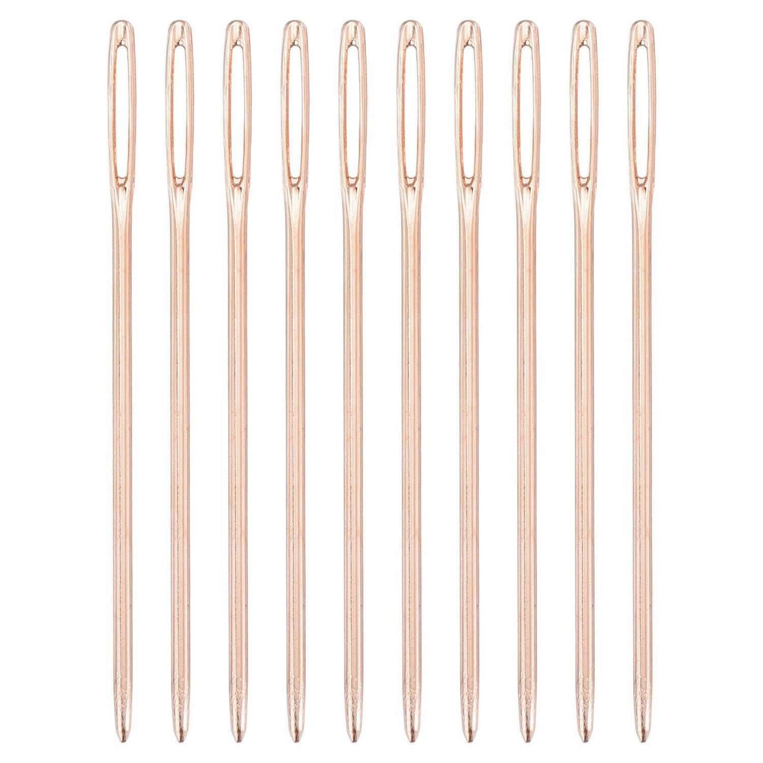 LuxusKollektion Nähnadeln Nähnadeln Großes Öhr 48mm Roségold 30Stk, 30 St.