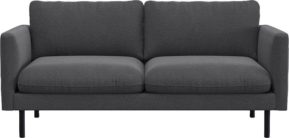 FLEXLUX 3-Sitzer Bolzano, Sitzaufbau mit Kaltschaum & Stahl-Wellen, loose Sitz -& Rückenkissen