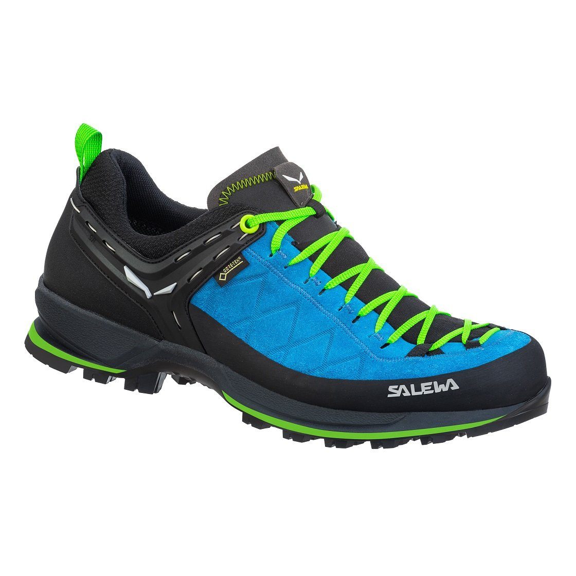 Salewa MTN Trainer 2 GTX (Zustieg, wasserdicht) blau/schwarz Herren Wanders günstig online kaufen