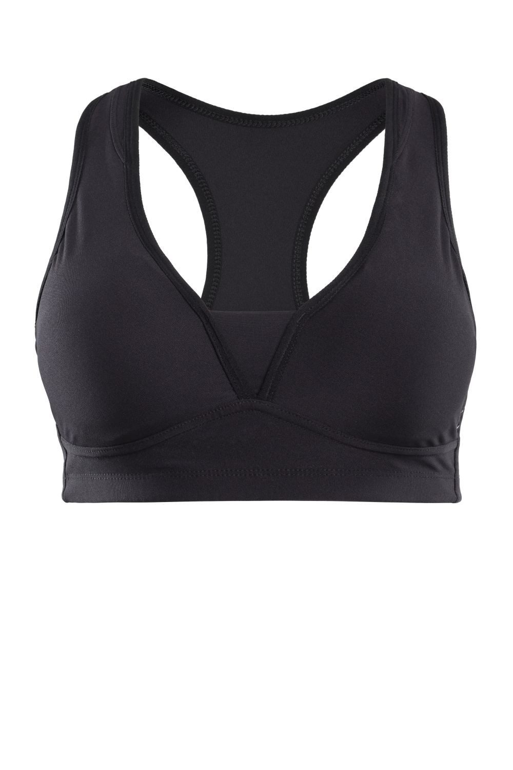 Winshape Sport-BH PUSB102-Schwarz Push-up BH mit integrierten Einlagen