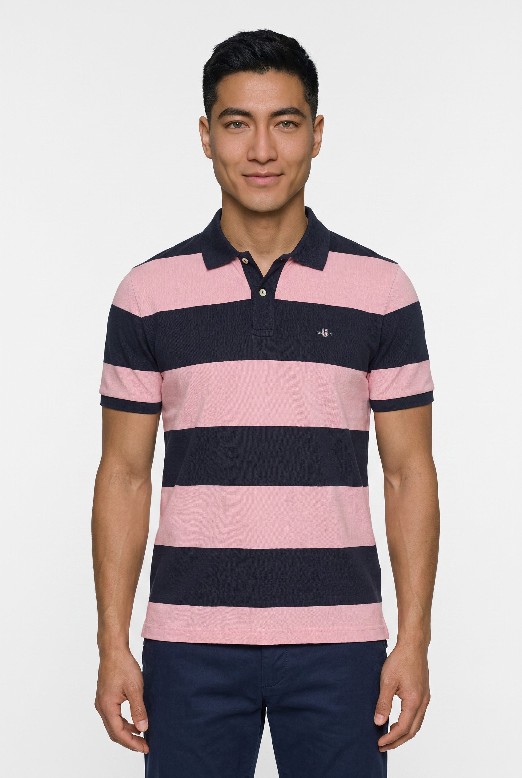 Gant Poloshirt BLOCK STRIPE Regular fit mit Polokragen