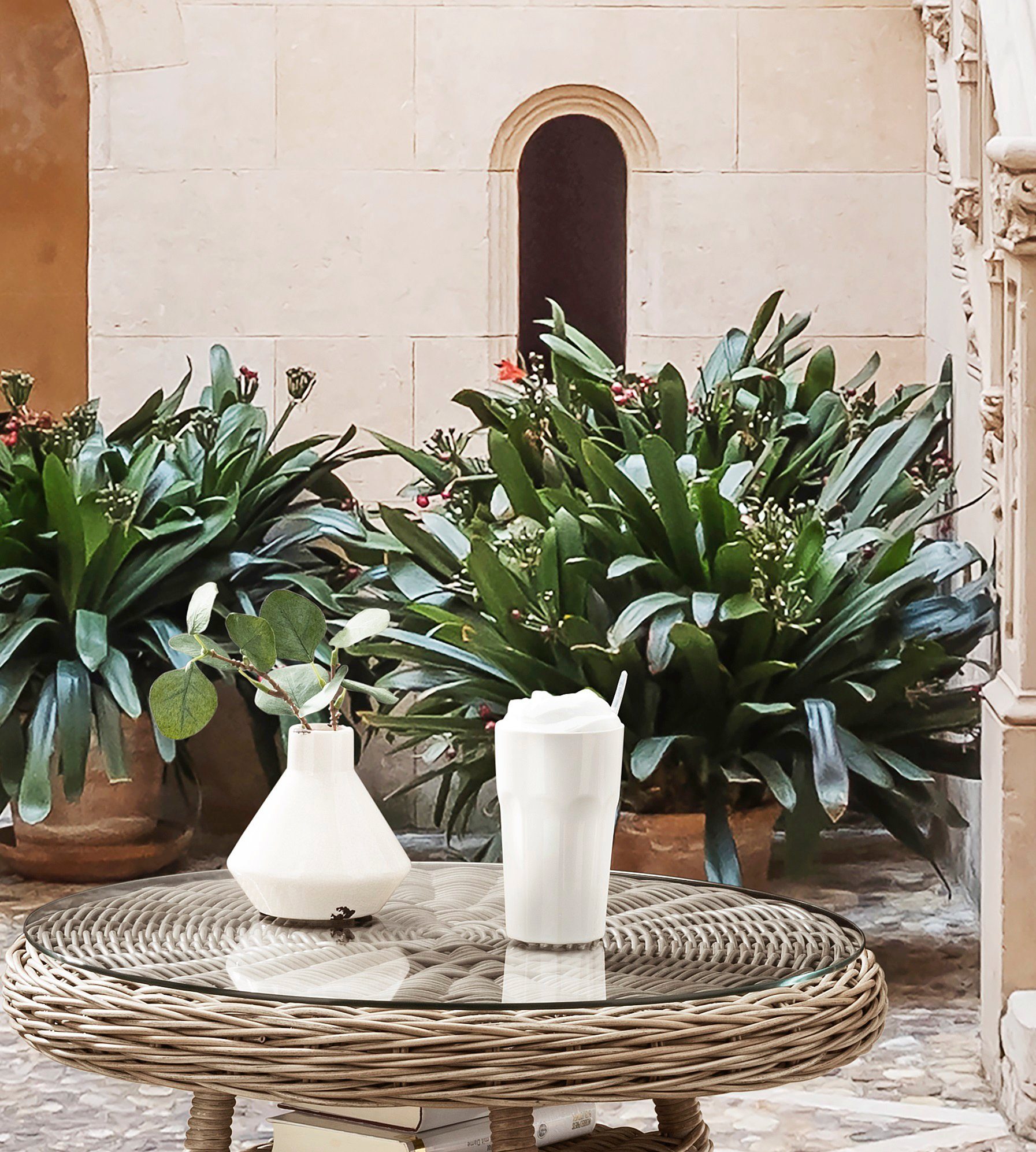 Destiny Gartentisch MALAGA, Ø: 60cm x günstig online kaufen