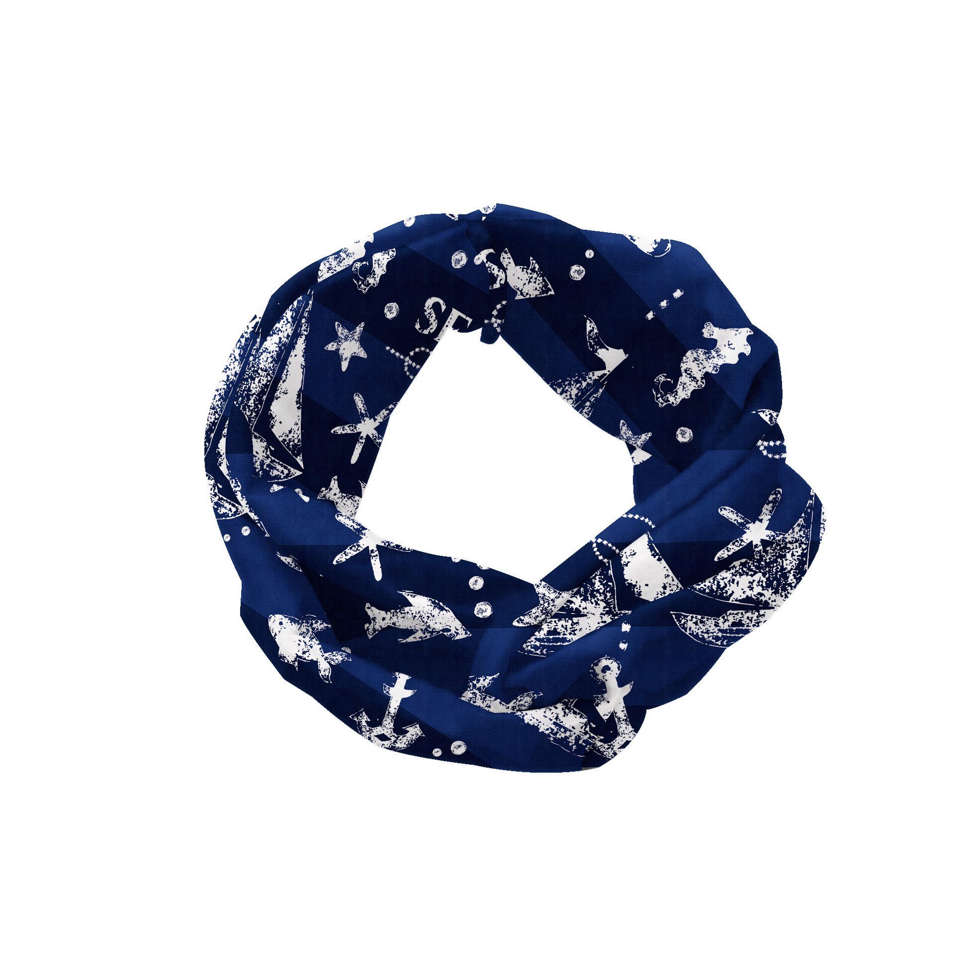 Anchor Schiff und Navy Stirnband accessories blau Elastisch alltags Abakuhaus Grunge Angenehme