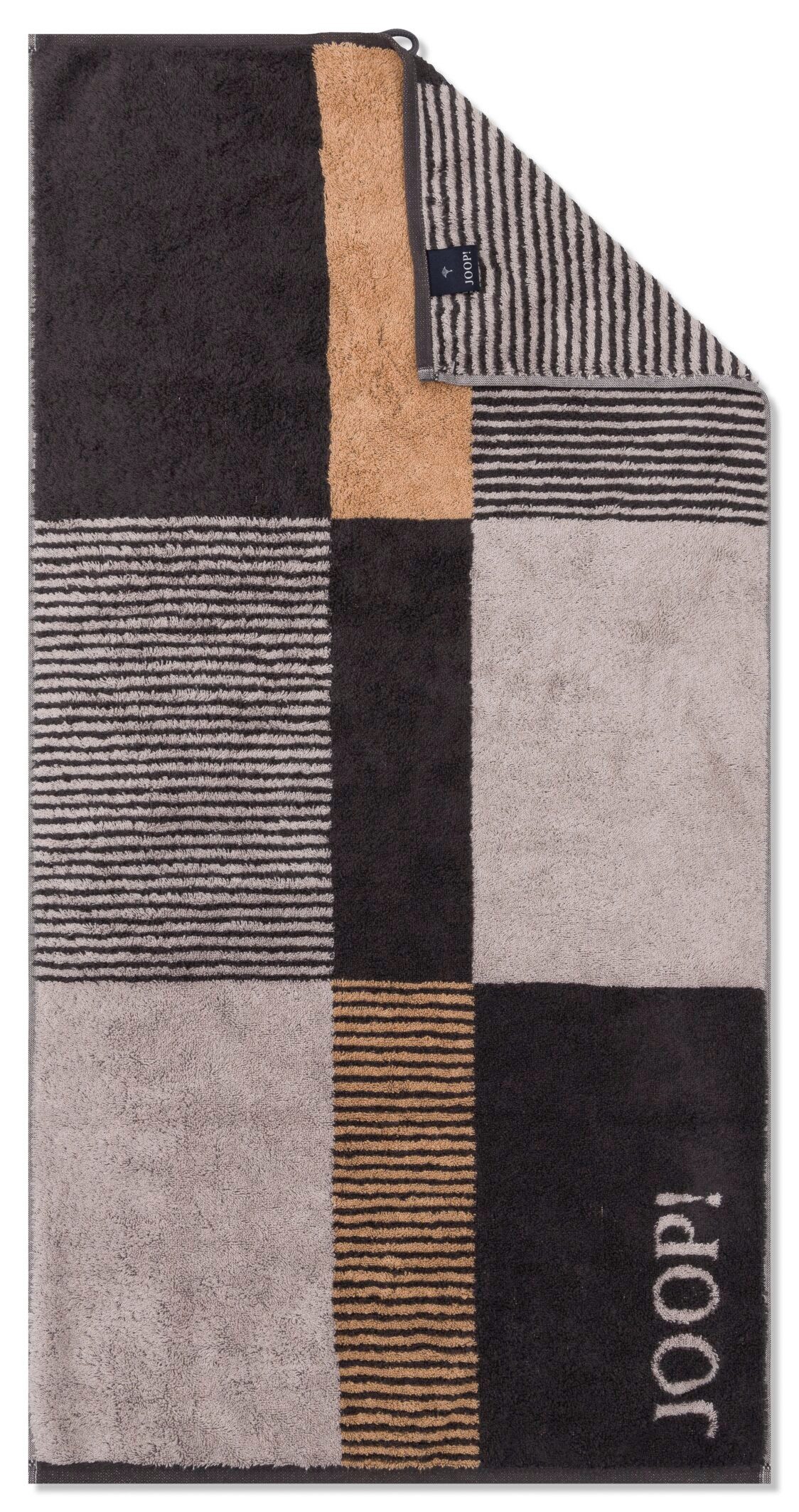 JOOP! Handtücher JOOP! LIVING - DIVIDED SQUARES Handtuch-Set, Textil (2-St) günstig online kaufen