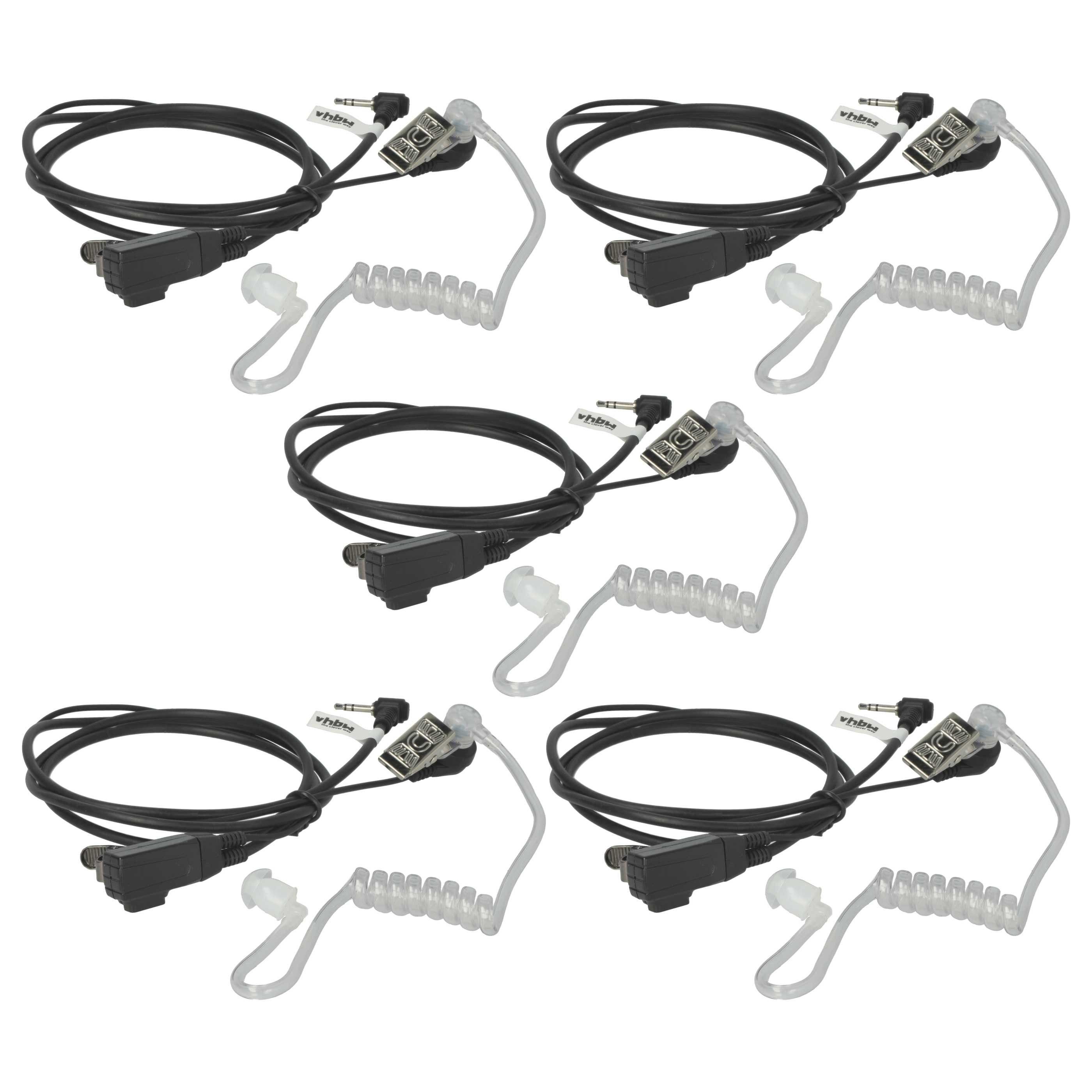vhbw passend für Motorola F60, FV300, EM1020R, FV200, EM1000R, EM1000, Headset