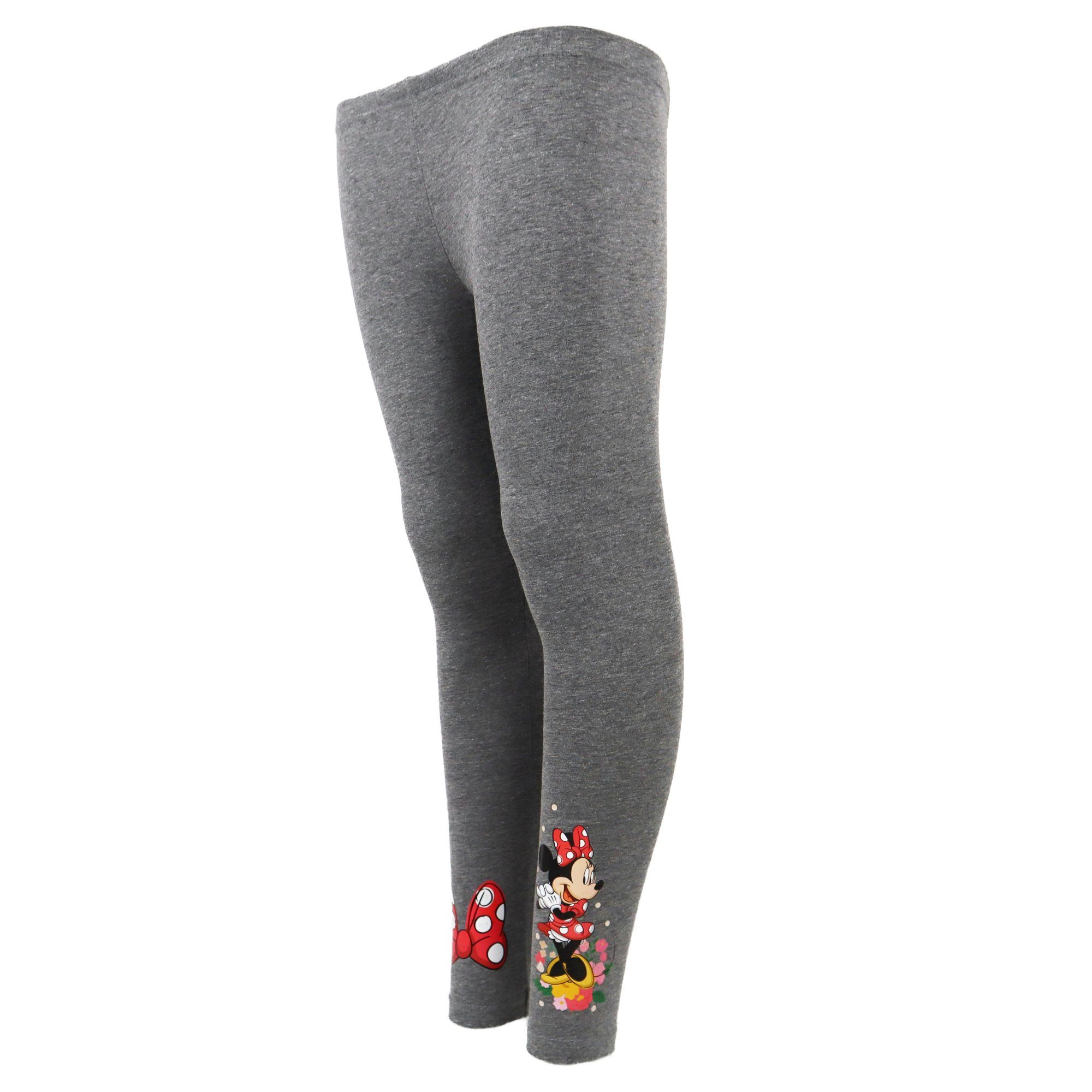 Disney Minnie Mouse Leggings Disney Minnie Maus Kinder Sporthose Gr. 98 bis 128