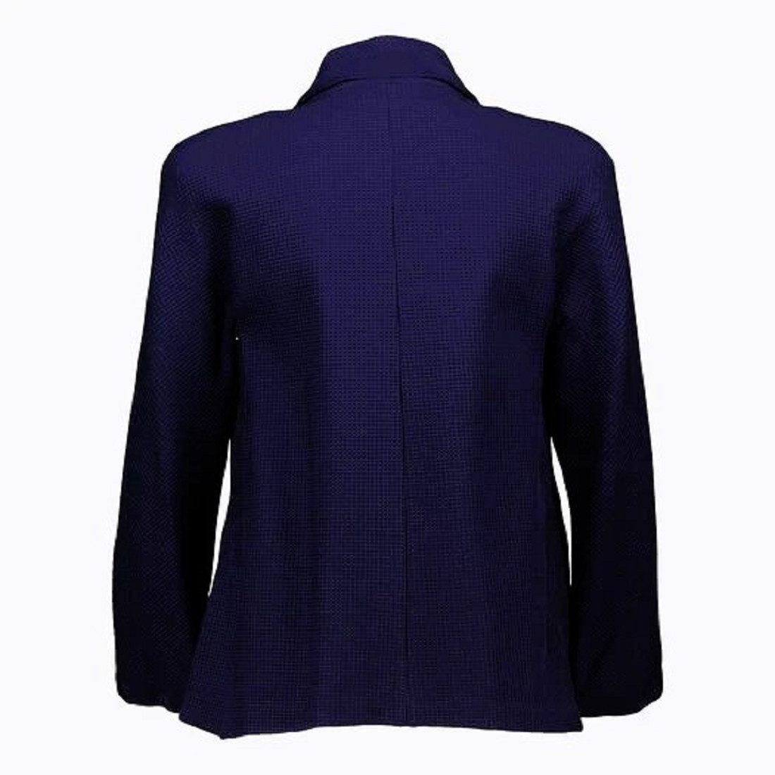 Emporio Armani Jackenblazer Emporio Armani Damen Jacke, EMPORIO ARMANI Blazer Jacket, Blau in Unifarben; Schulterpolster, Taschen