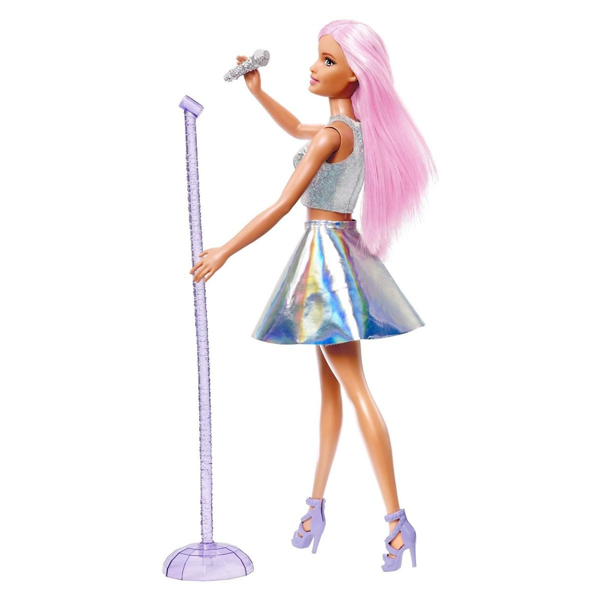 Mattel® Stehpuppe Mattel JCW42 - Barbie - You can be anything - Pop-Star, Sängerin, Pup – Bild 5 von 5