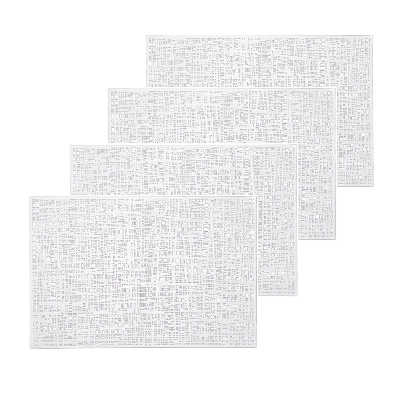 Platzset Platzmatte, 4 Stück Scribble