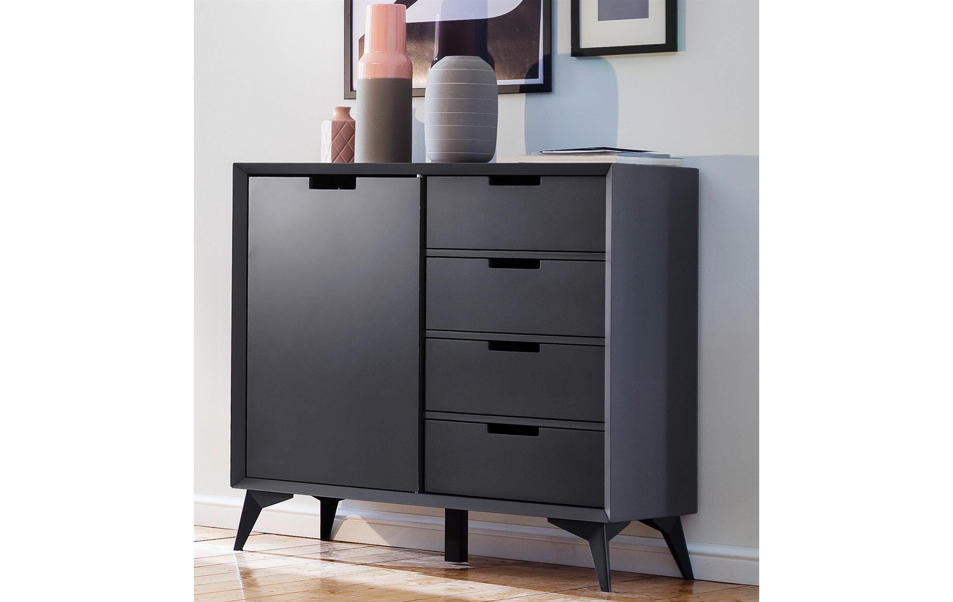 MCA furniture Highboard 93 x 92 x 40 cm (B/H/T)