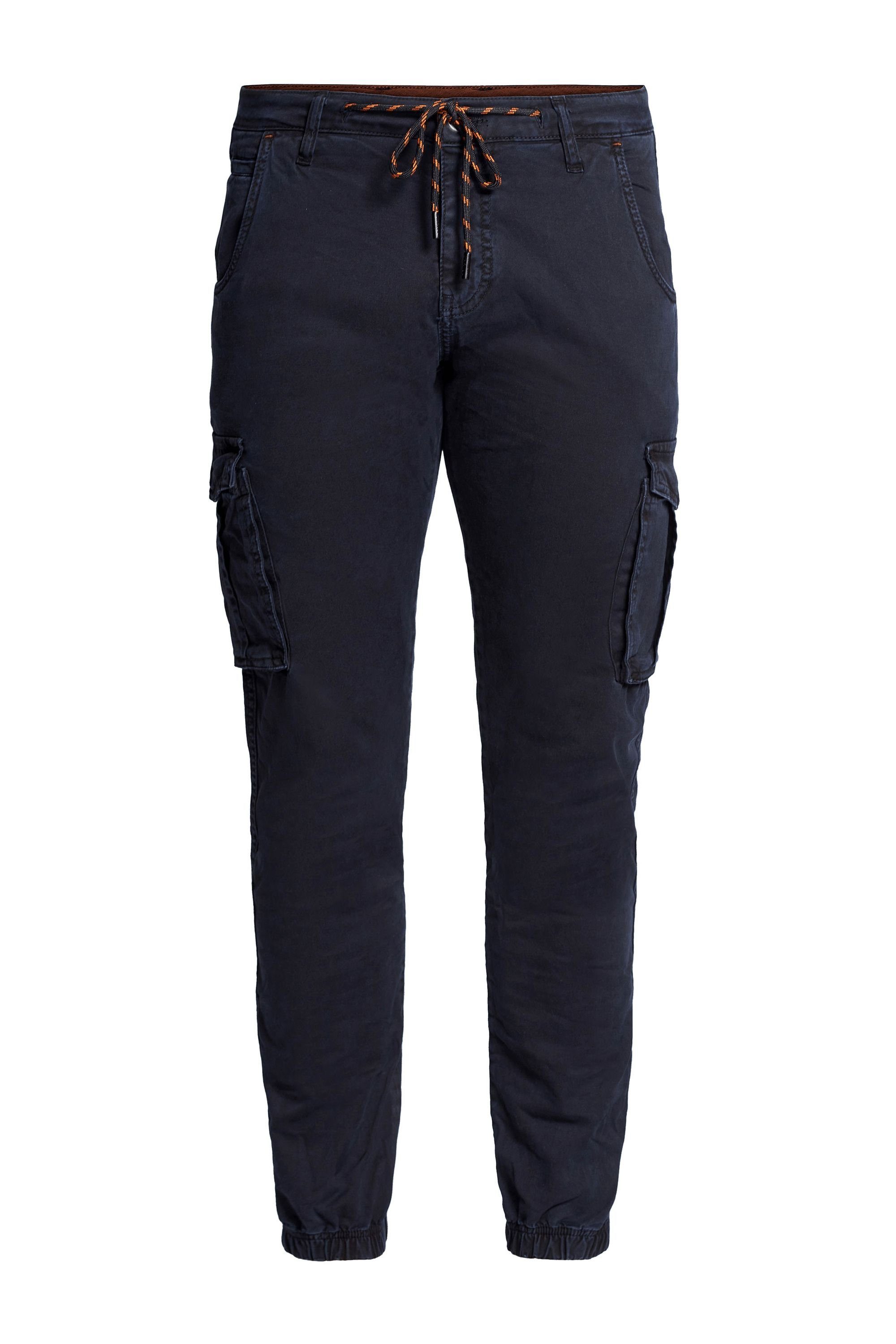angenehmer Black Hose Tragekomfort 5-Pocket-Jeans MICHA Cargo Zhrill