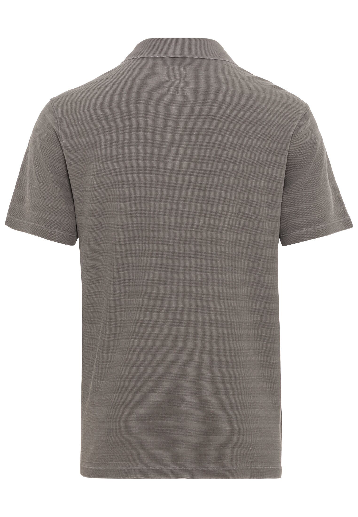 Poloshirt camel im Shirts_Poloshirt Grau tonalen Streifenmuster active