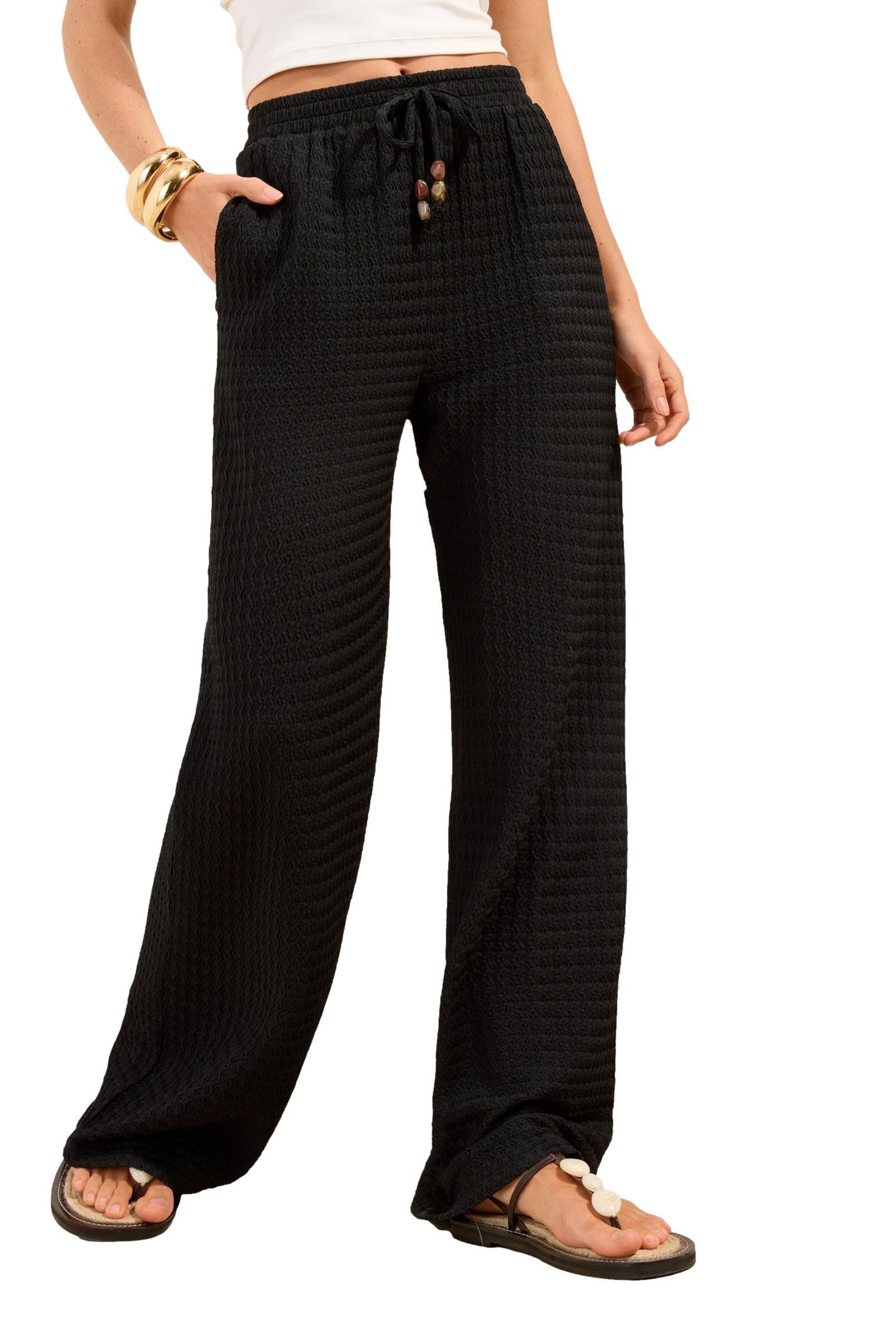 Stoffhose Friends Like These strukturierte Regular Fit Hose