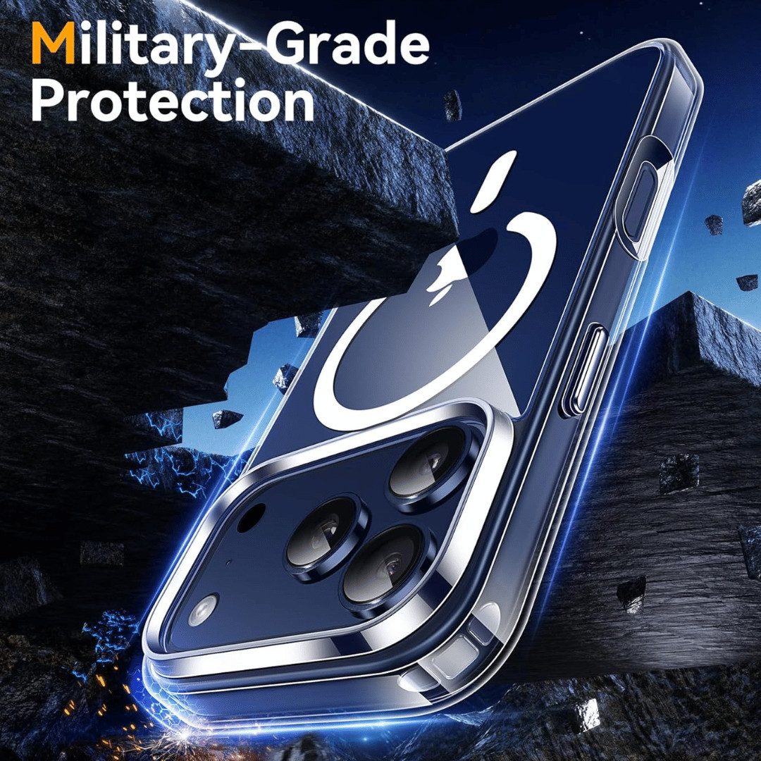 SmartUP Smartphone-Hülle MagSafe für iPhone 17 Pro Max 2X Schutzglas 2X Kameraschutz Panzerglas 6,9 Zoll, Rundumschutz – Bild 5 von 5
