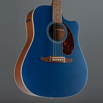 Fender Westerngitarre, Westerngitarren, Dreadnought Gitarren, Redondo Player WN Lake Placid Blue - Westerngitarre