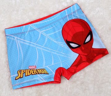 Sarcia.eu Boxer-Badehose Spider-Man Marvel Badehose für Jungen, blaue Badeboxershorts