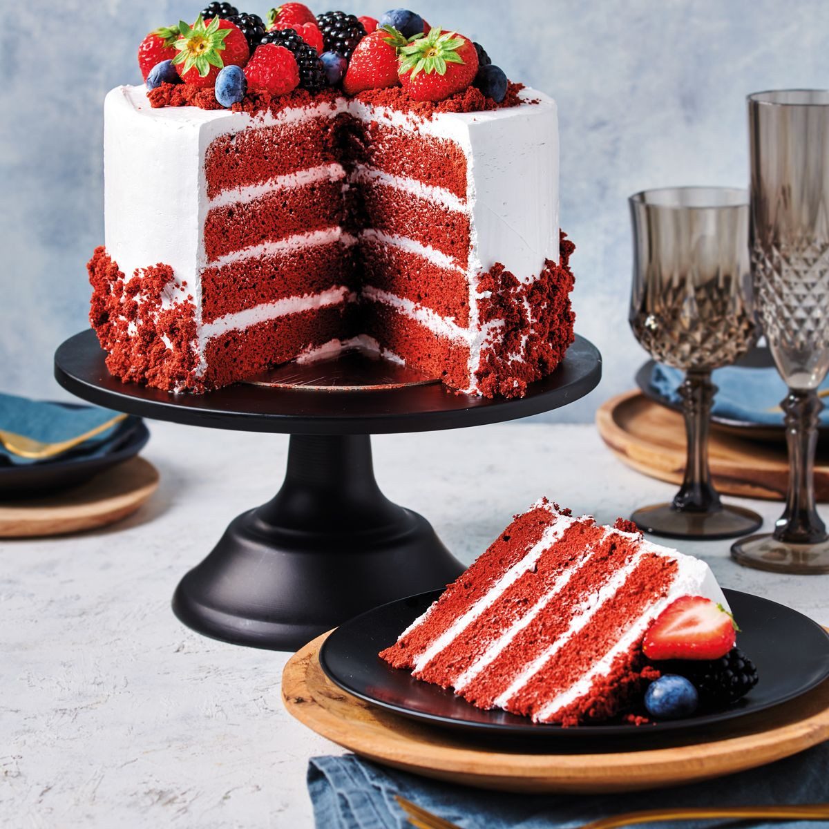 FunCakes Backmischung FunCakes Mix für Red Velvet Cake, Samtrot Kuchen