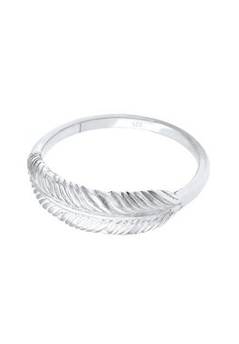 Elli Fingerring Silberring Feder 925 Sterling Silber