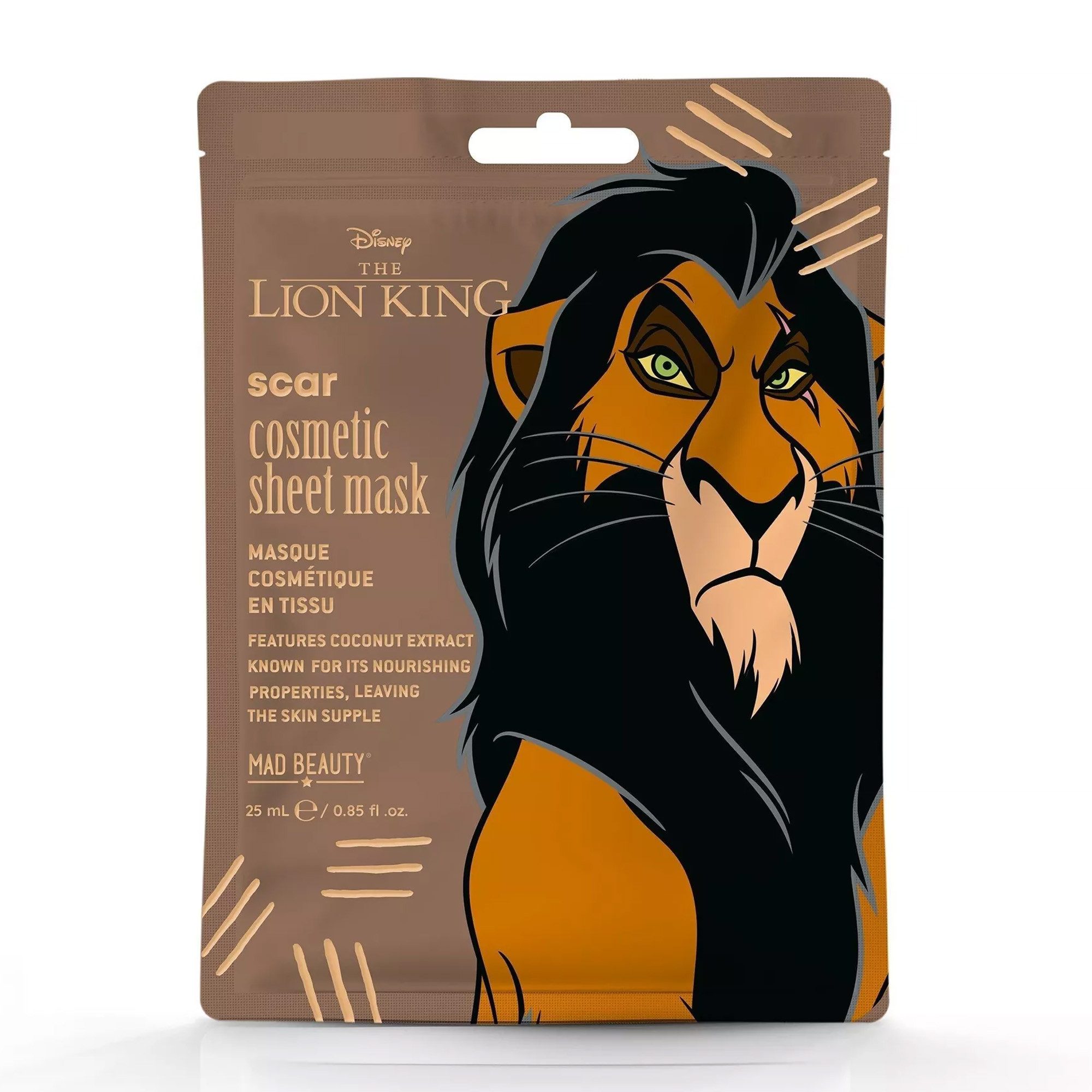 Mad Beauty Gesichtsmaske Scar - Disney König der Löwen