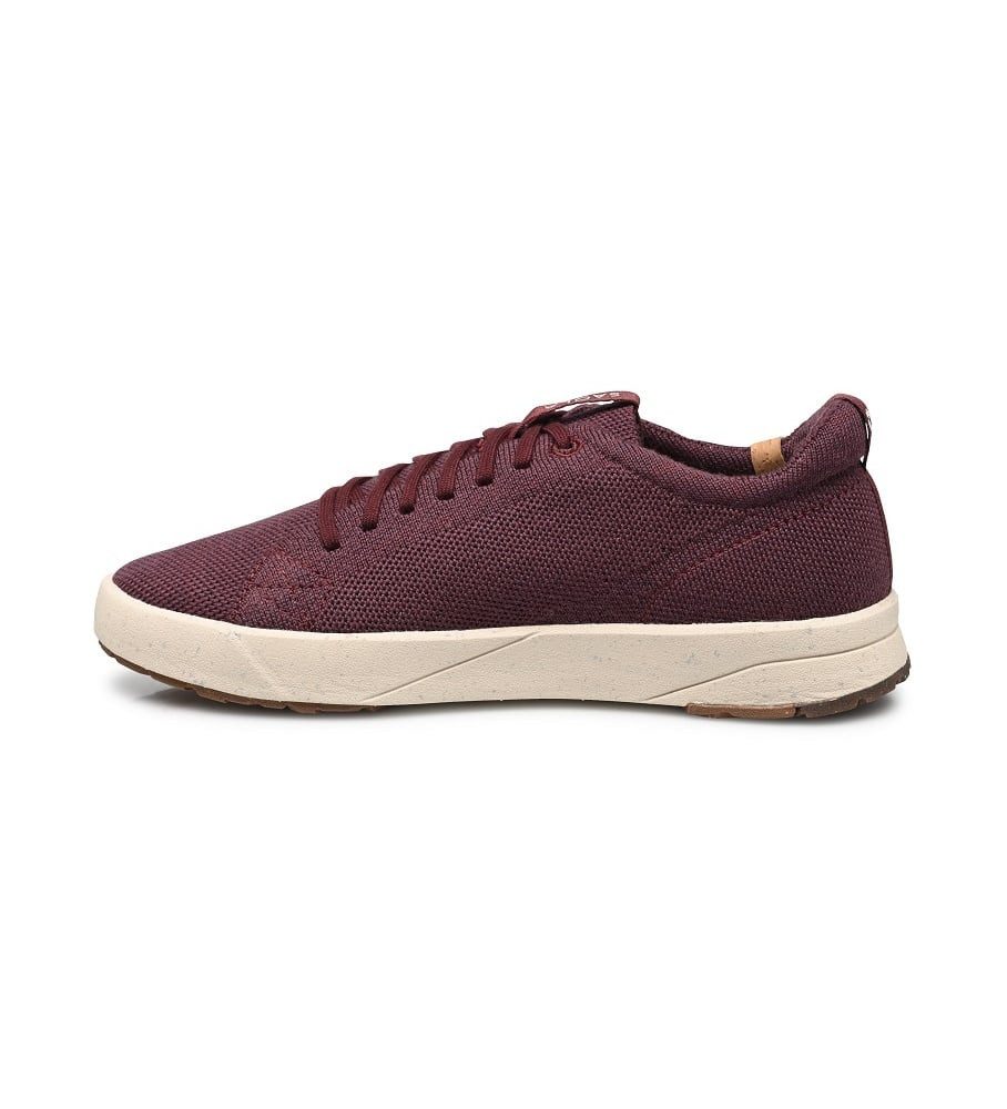 SAOLA Cannon Knit 2.0 Wool (Merinowolle) weinrot Damen Sneaker