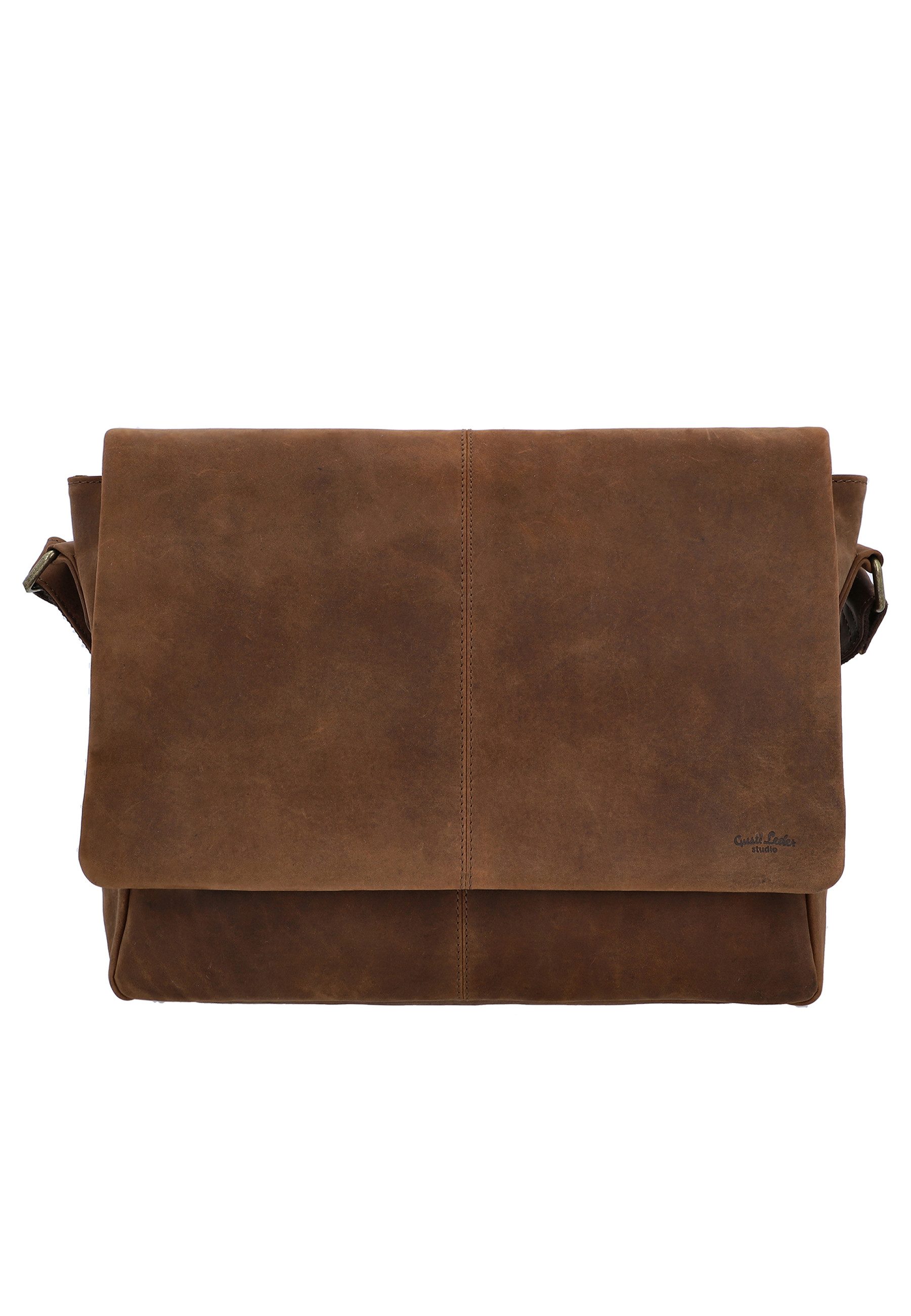 Gusti Leder Umhängetasche Gusti Leder Umhängetasche Reign Laptopfach (1-tlg)