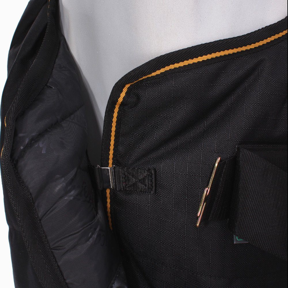Bucas Pferde-Thermodecke Bucas Irish Turnout Medium 150g Classic - black/gold