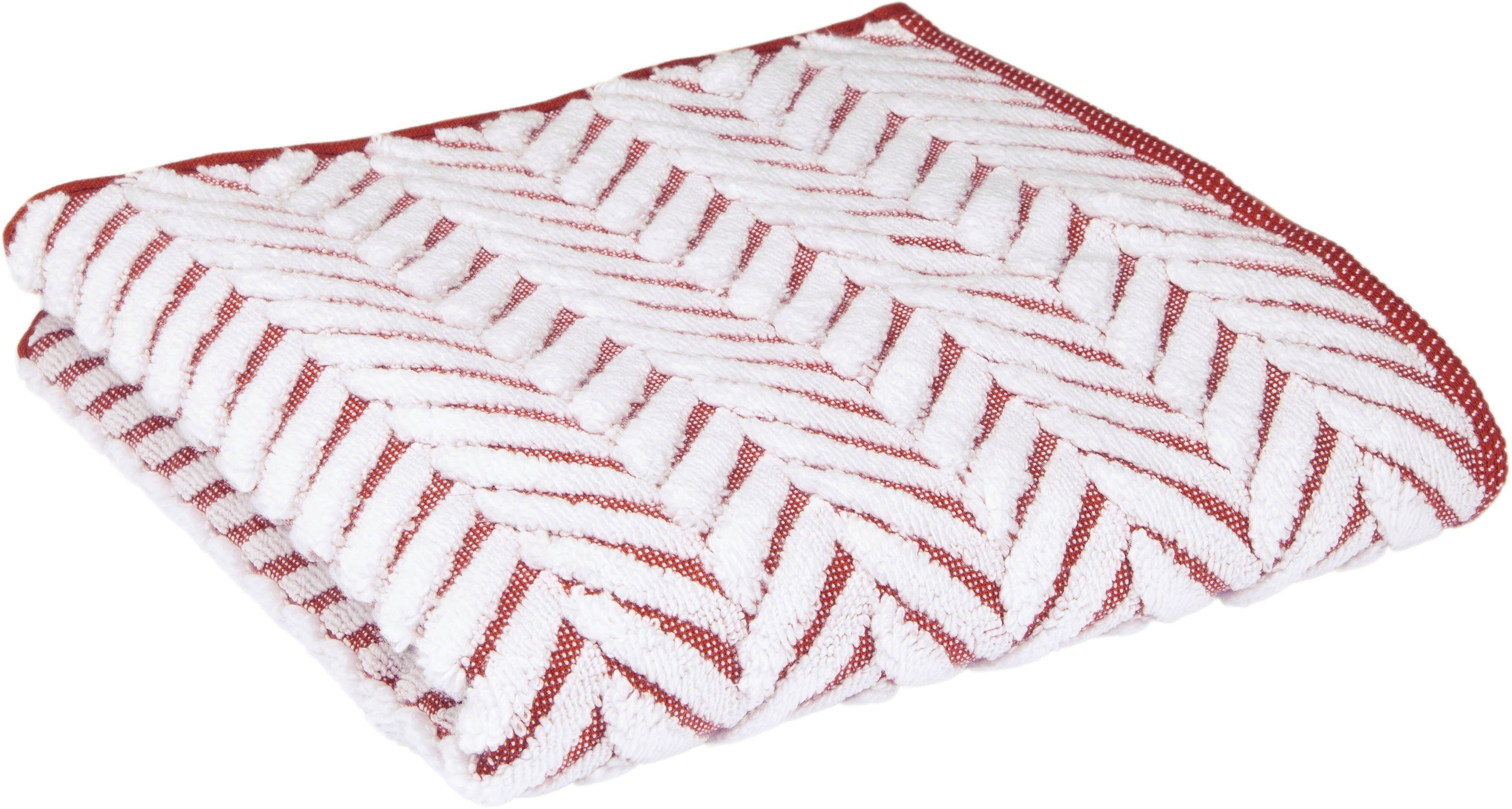 ROSS Handtücher Sensual 9002, Frottier (2-St), im Zopfmusterstil günstig online kaufen