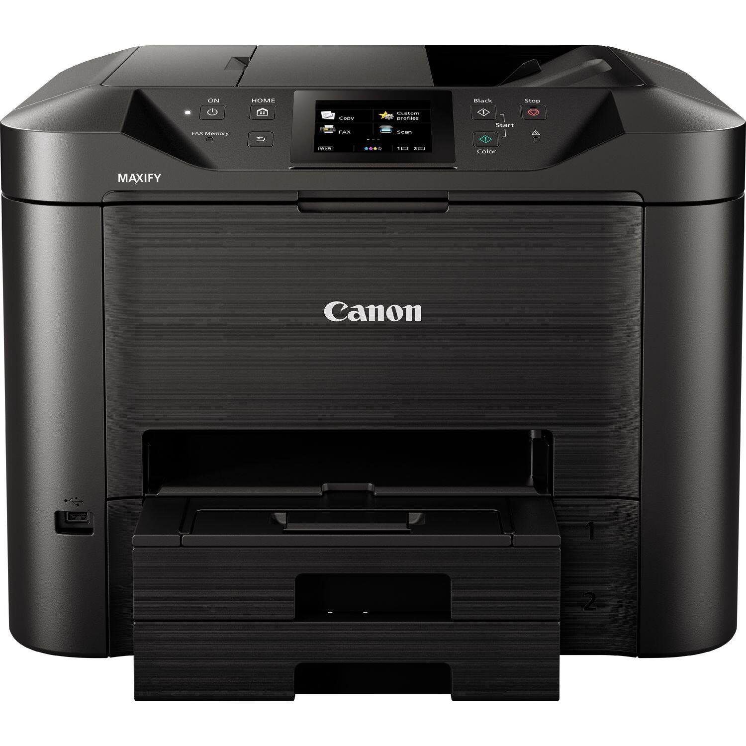 Canon Canon MAXIFY MB5455 Tintenstrahldrucker, (WLAN, automatischer  Duplexdruck), Schnittstellen: USB, LAN, WLAN, Cloud Link, Apple AirPrint,  Google Cloud Print