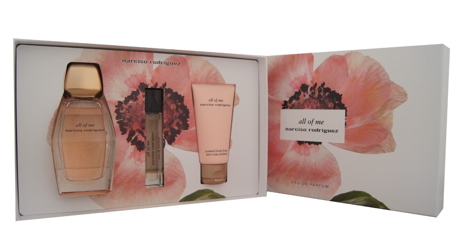 narciso rodriguez Duft-Set narciso rodriguez all of me Eau de Parfum 90ml & BL 50ml + EDP 10ml, 1-tlg.