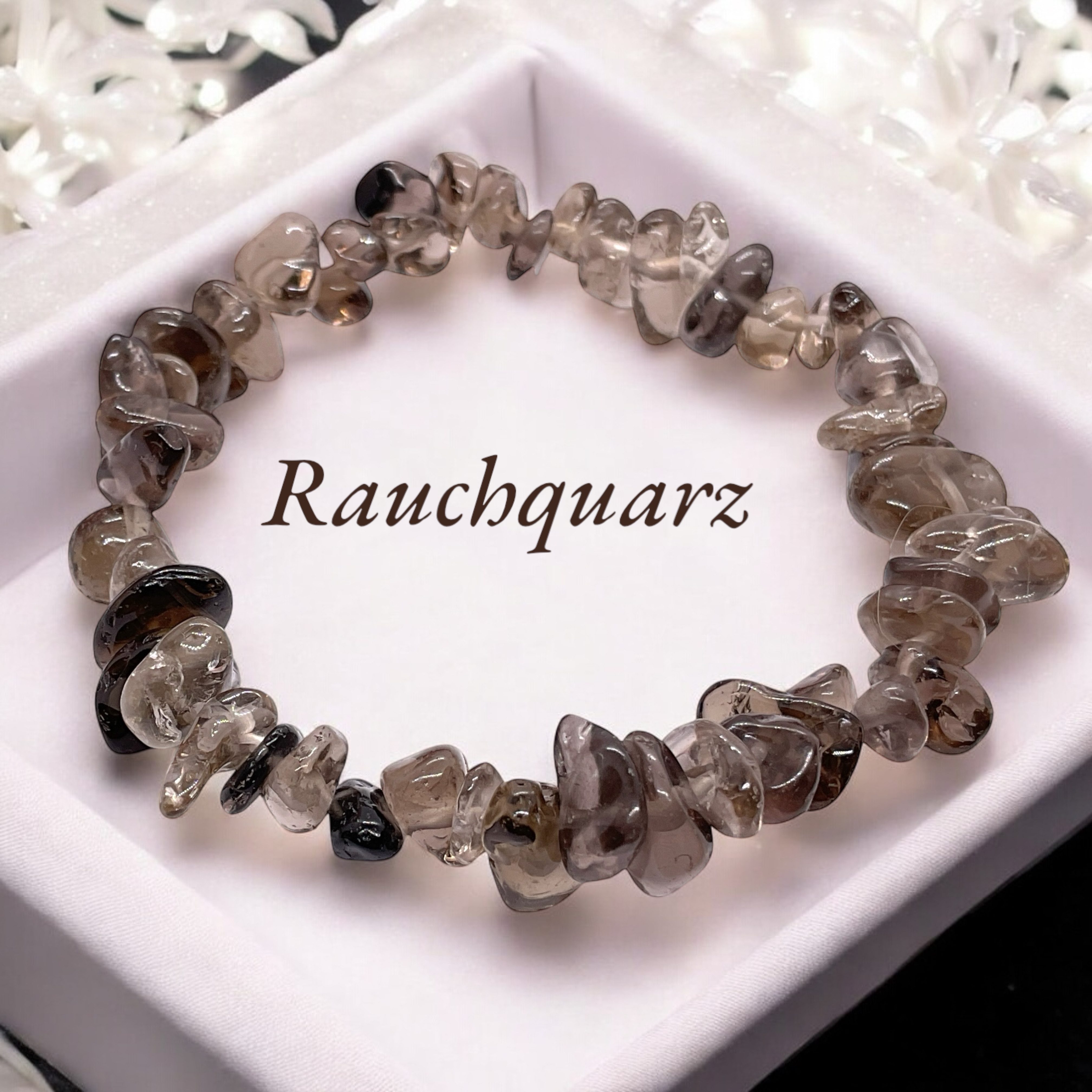 Steinfixx® Armband Rauchquarz Splitterarmband - Brasilien - Neue Kraft und günstig online kaufen