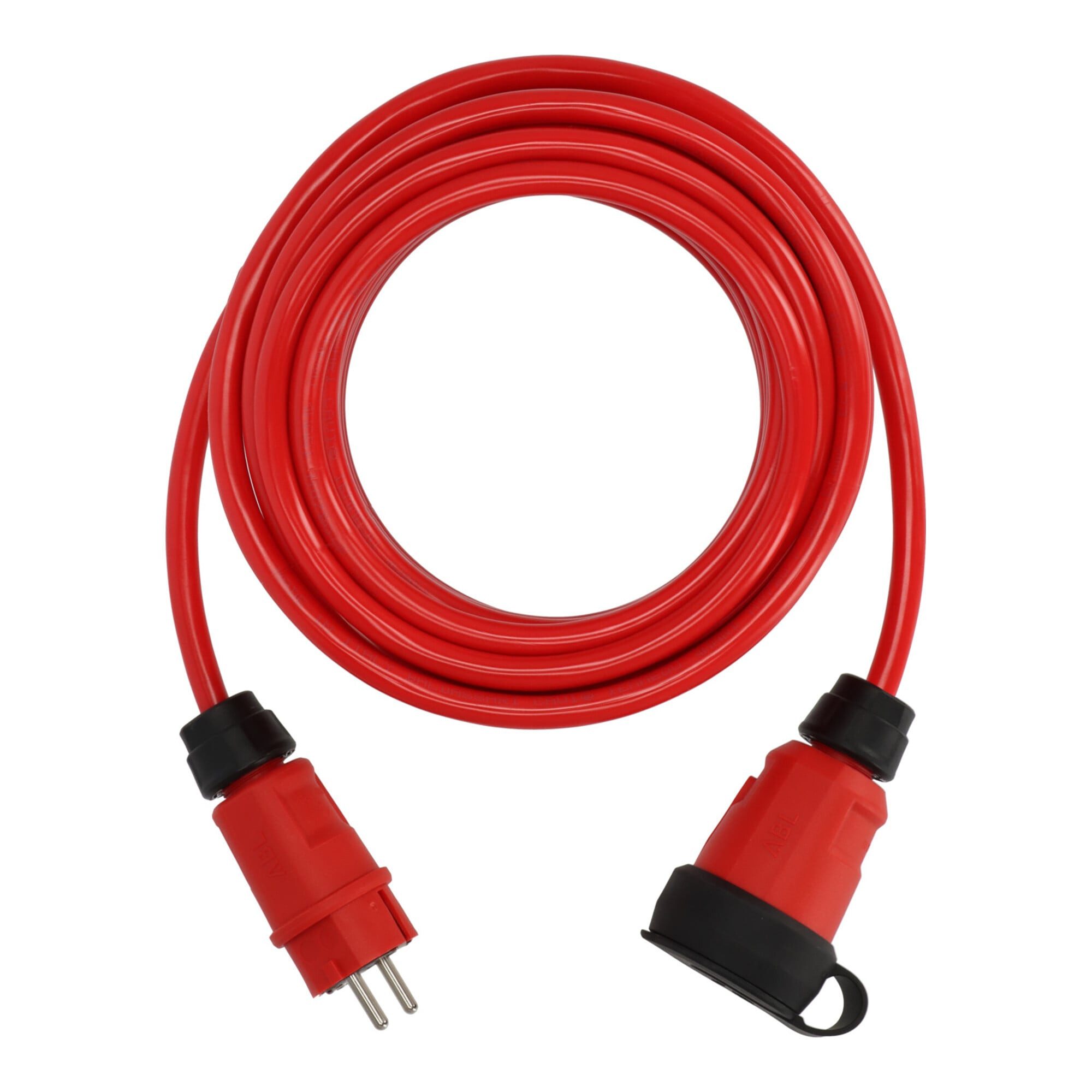 Brennenstuhl Stromverteiler Brennenstuhl Professional Verlängerungskabel VQ 1200 IP44, 10m rot H07
