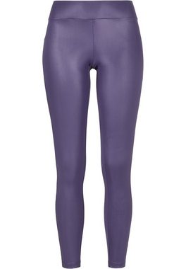 URBAN CLASSICS Leggings Damen Ladies Synthetic Leather Leggings (1-tlg)