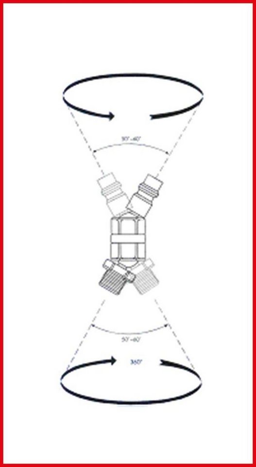 Thumbnail - Schlauchverbinder 1/4'' Metall-Kugelgelenk-Stecknippel, 56mm