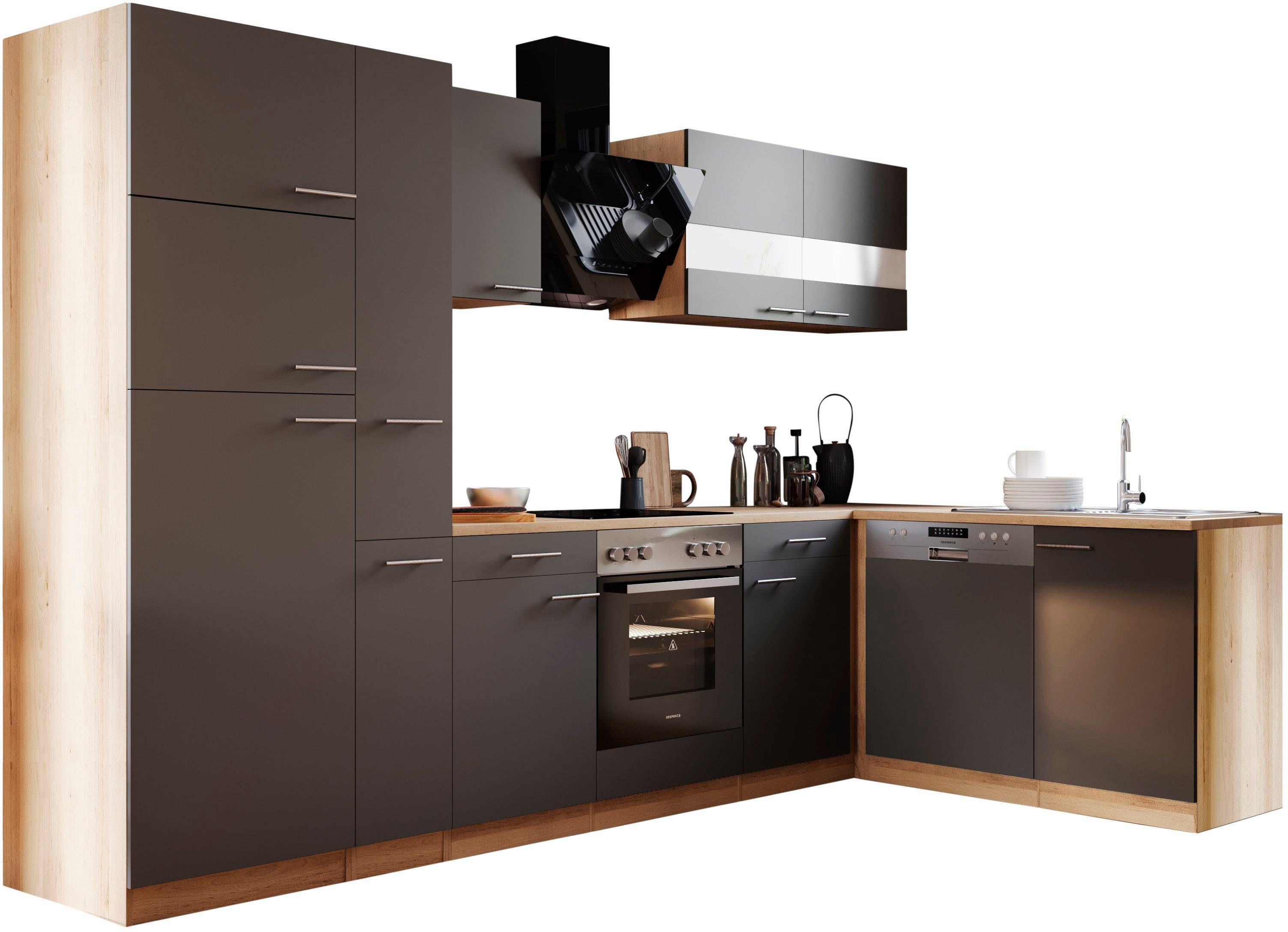 RESPEKTA Winkelküche Merle, Breite 310 cm, mit Soft-Close, in exklusiver Konfiguration für OTTO