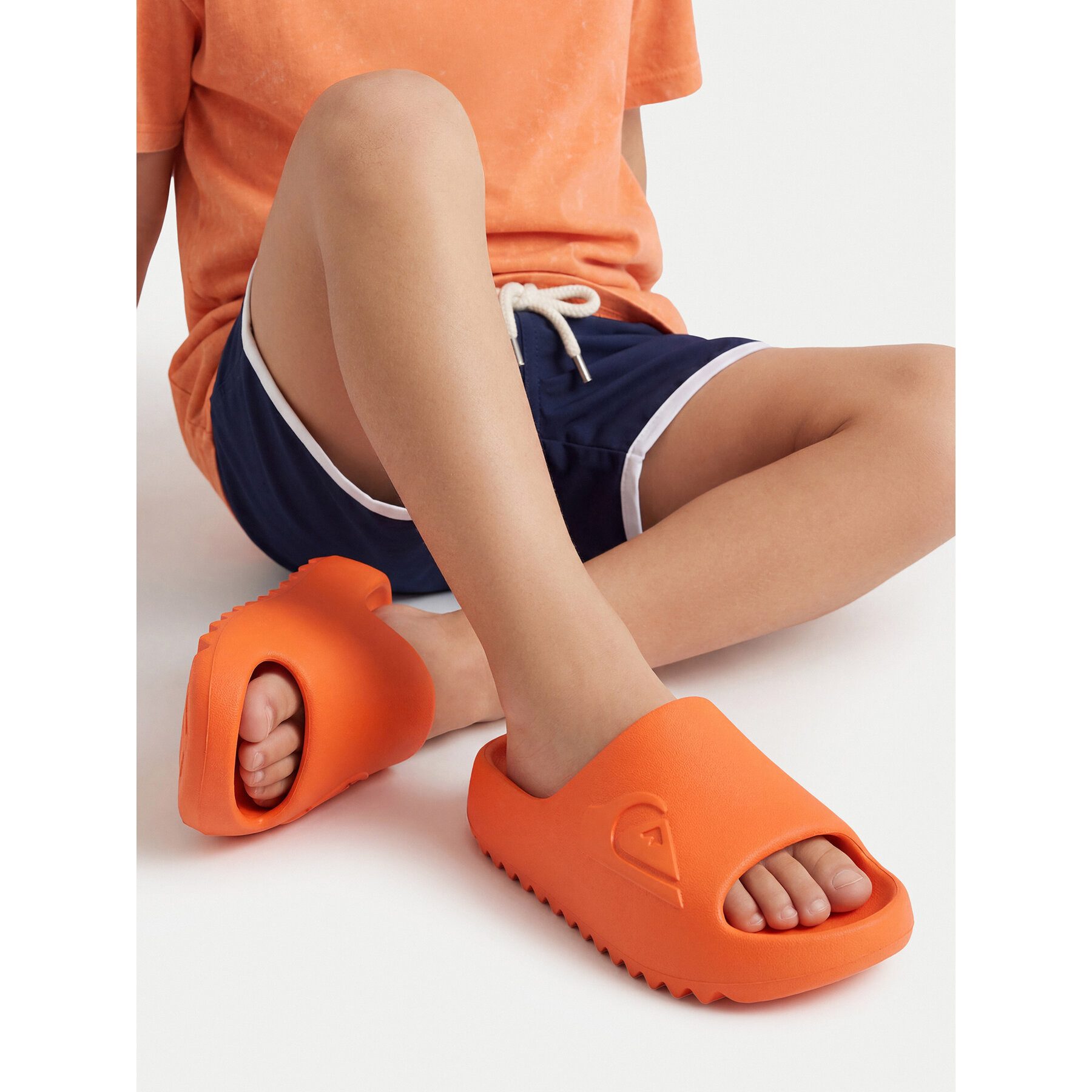 Quiksilver Quiksilver Mädchen-Flip-Flops Orange Badepantolette
