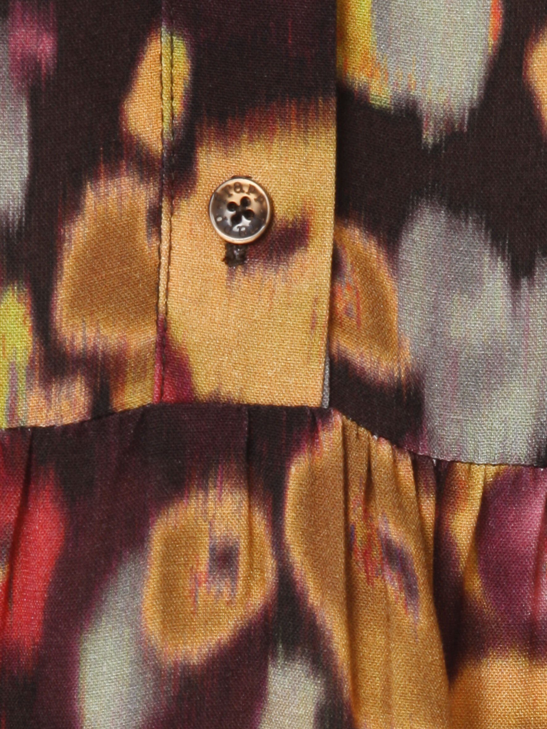 FRAPP Blusenkleid ungefüttert mit Volants