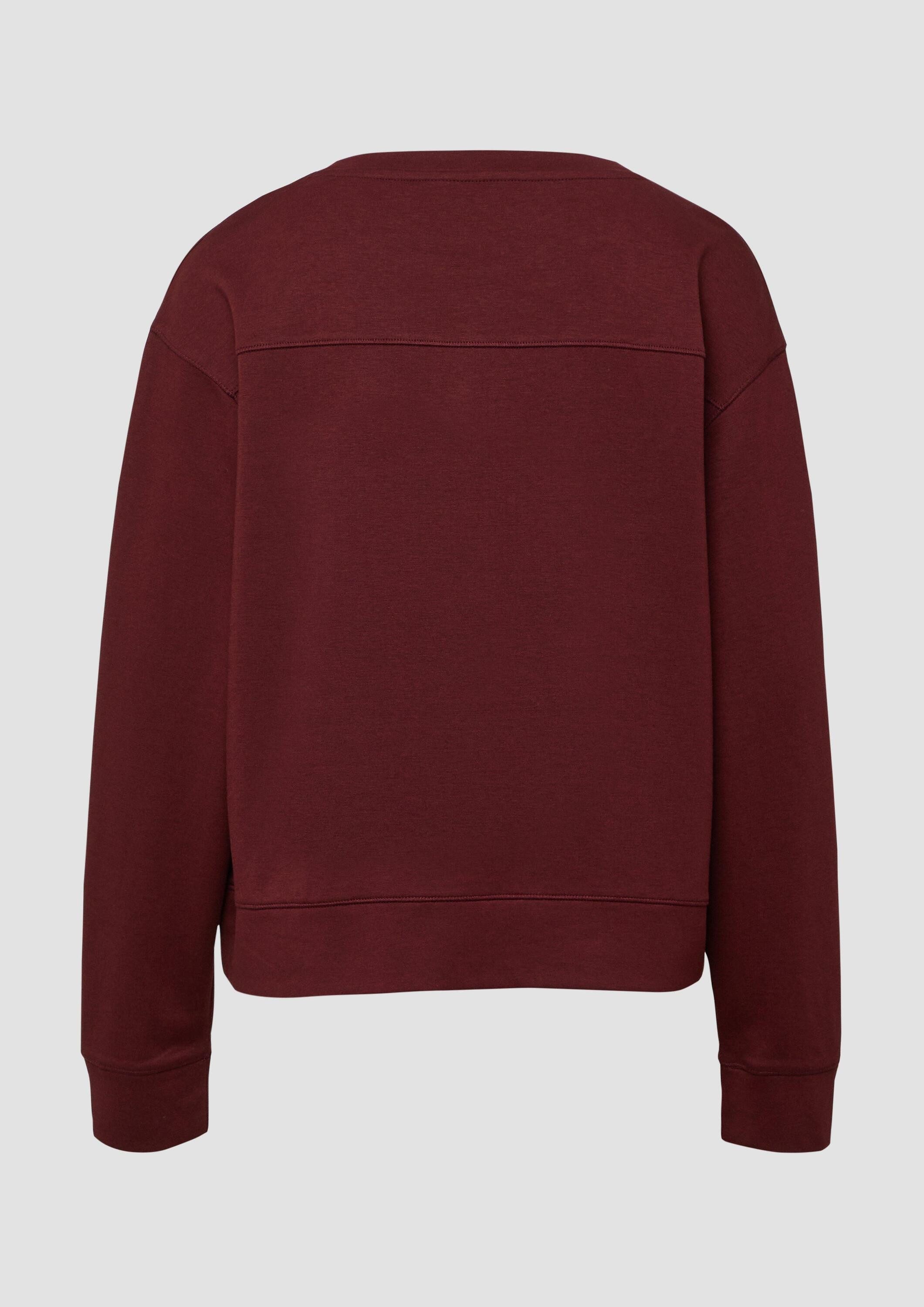 s.Oliver Sweatshirt Sweatshirt Weiches Sweatshirt im günstig online kaufen