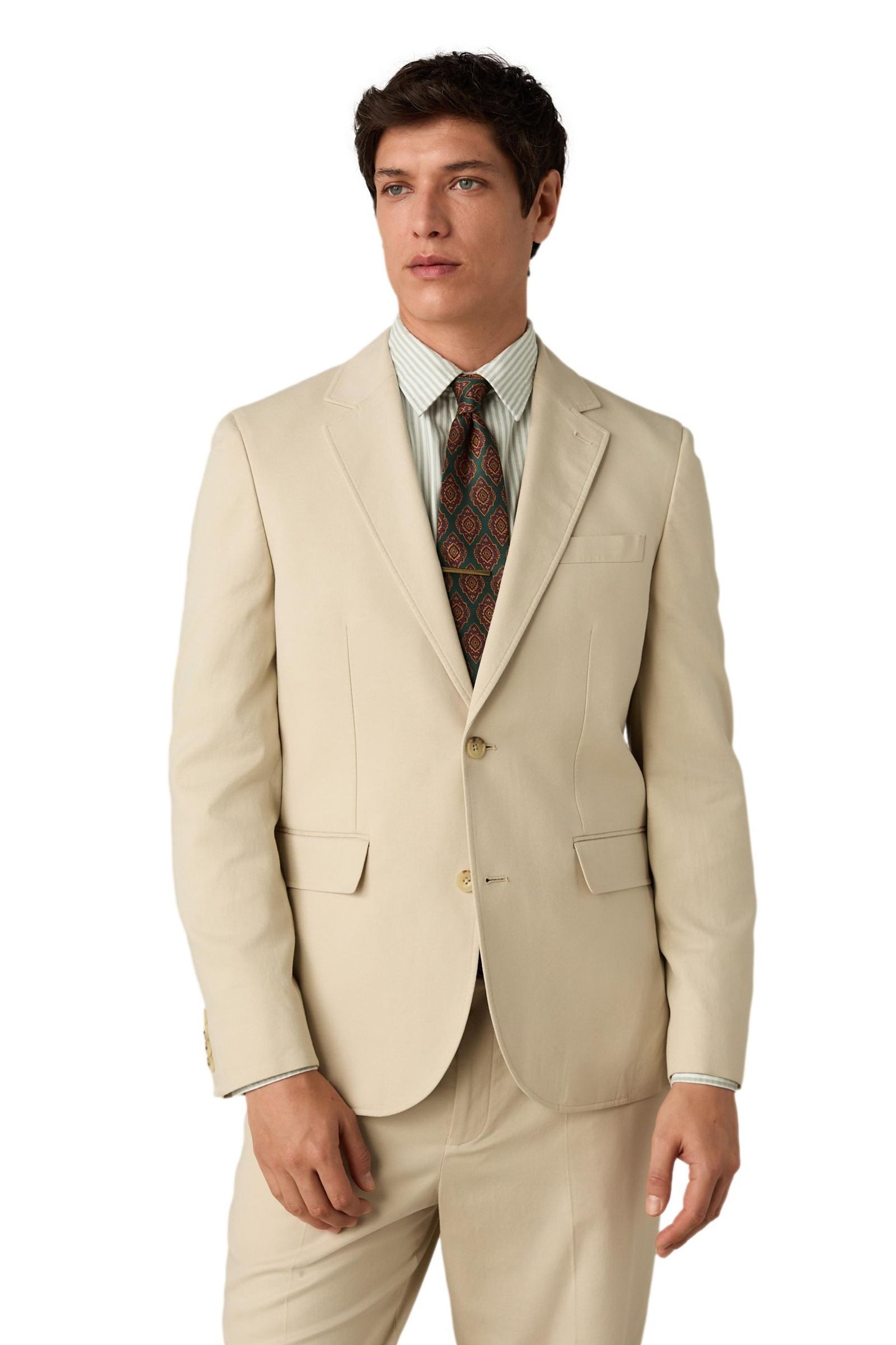 Next Sakko Slim Fit Anzugjacke aus Lyocell (1-tlg) günstig online kaufen
