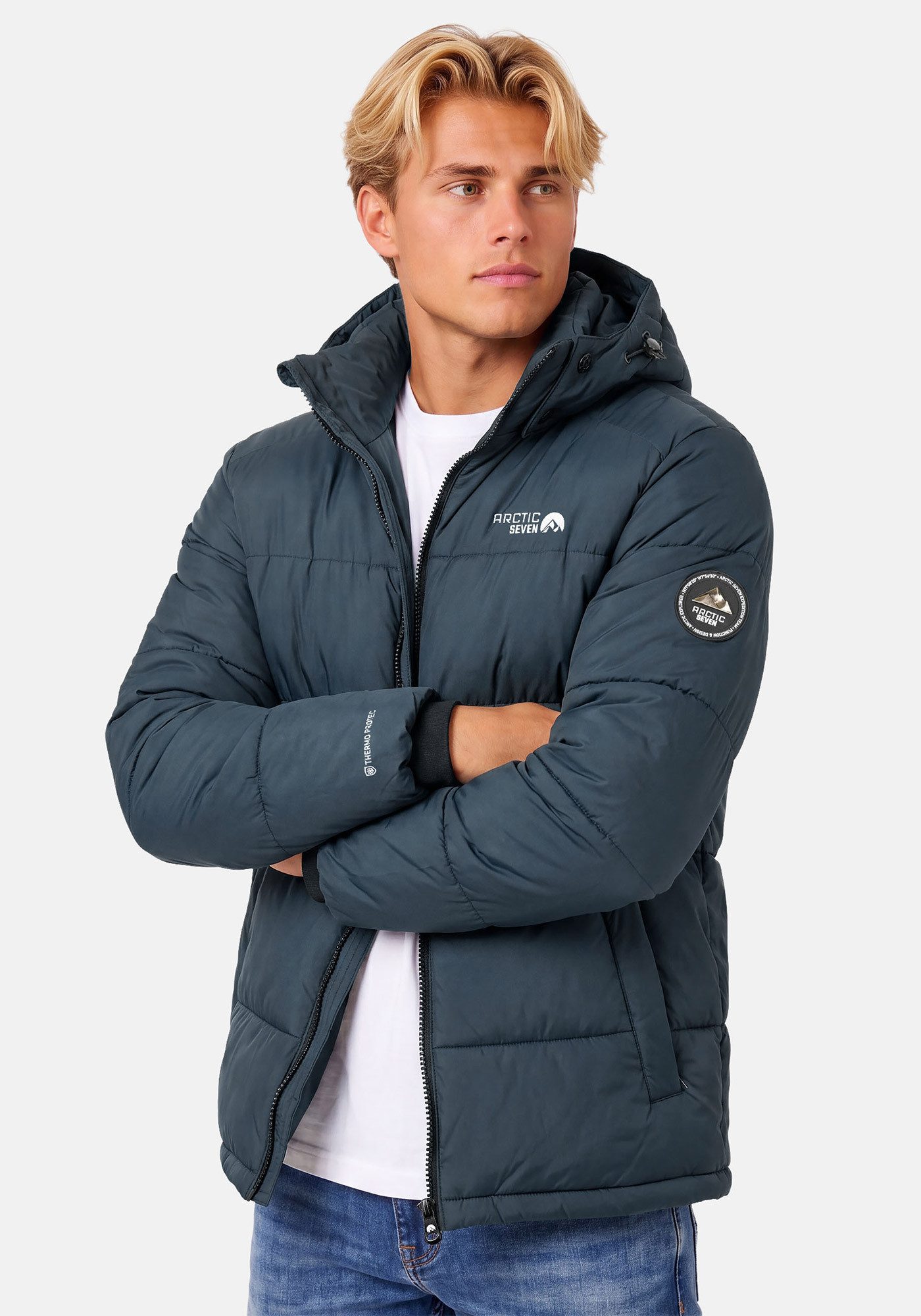 Arctic Seven Winterjacke ASYetii mit hochwertigem Steppdesign – Bild 3 von 5